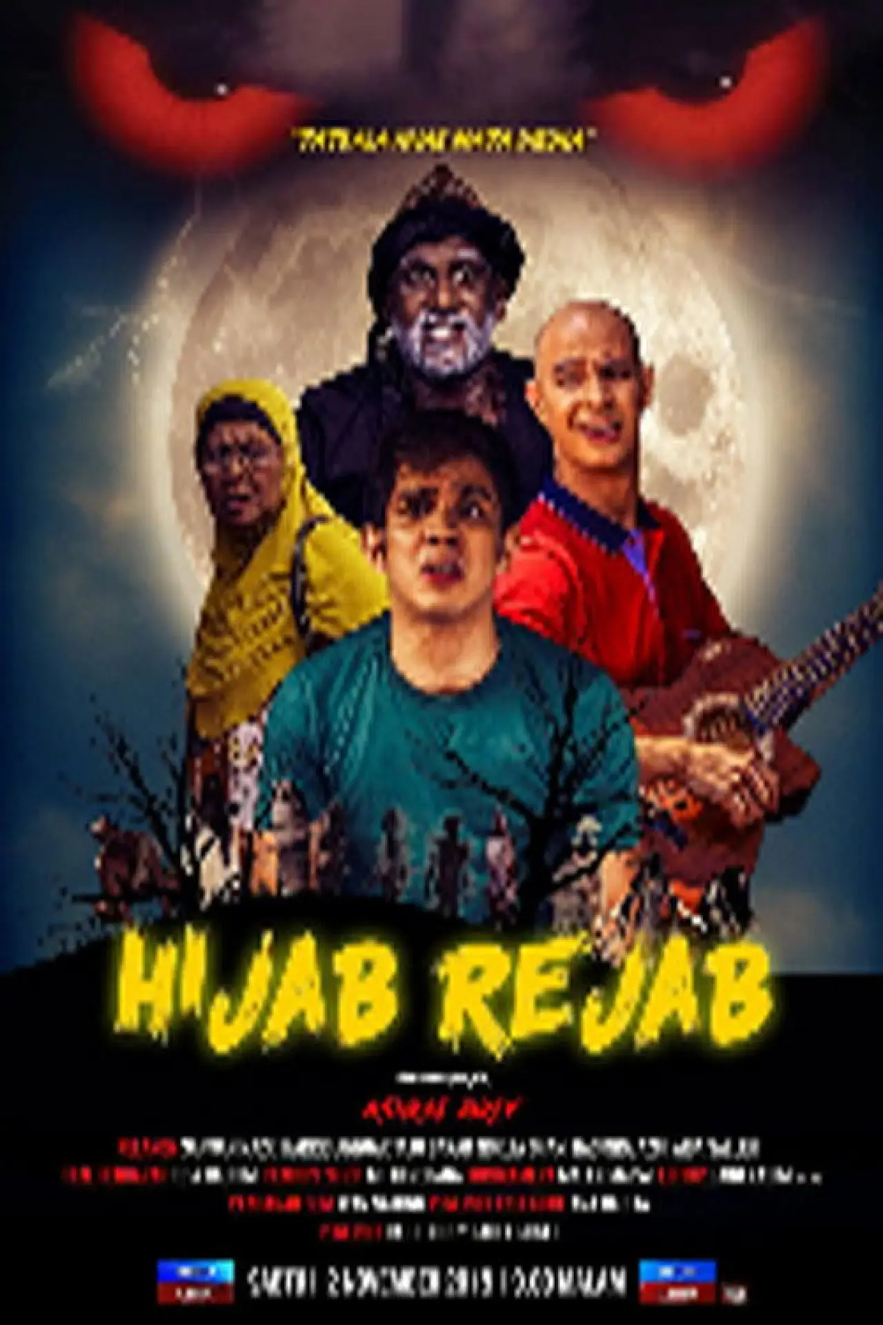 Plakat filmowy "Hijab Rejab"