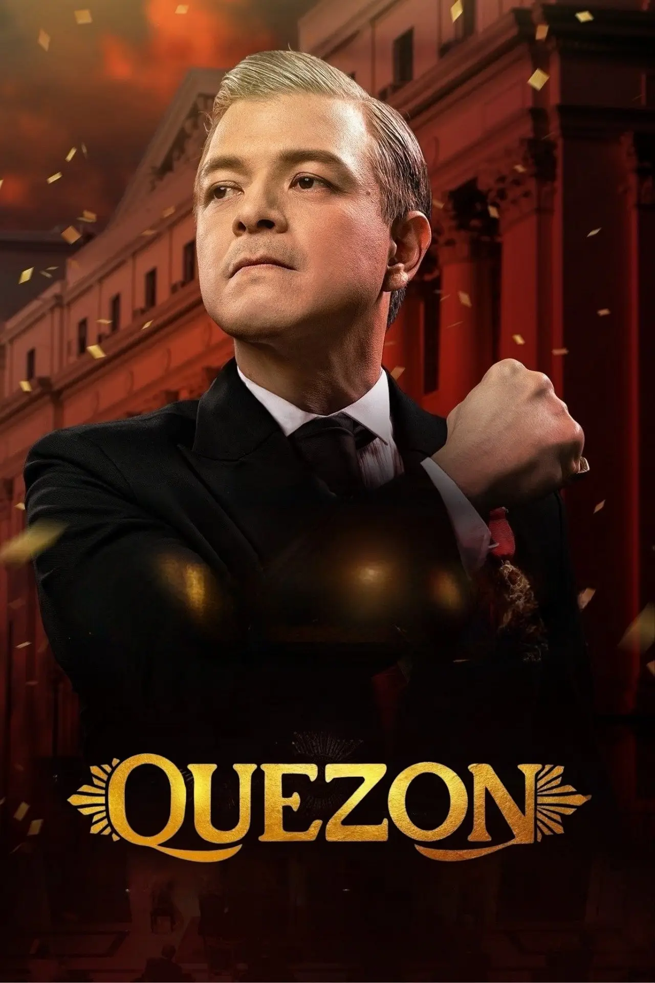 Plakat filmowy "Quezon"