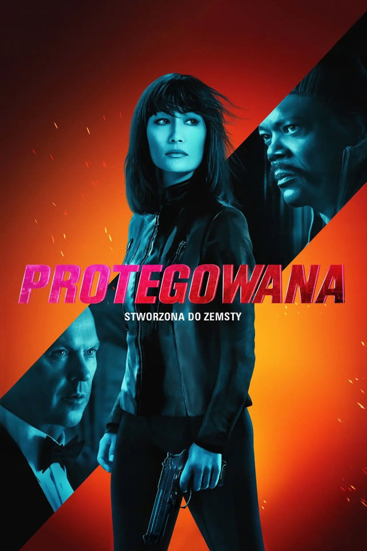Plakat filmowy "Protegowana"