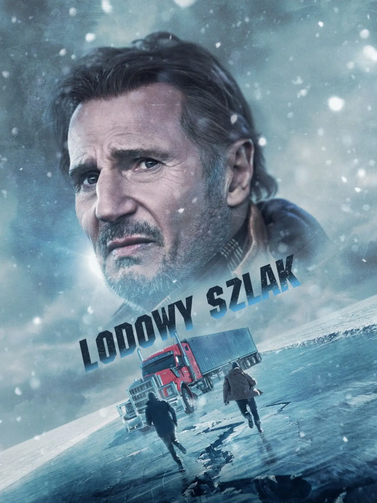 Plakat filmowy "Lodowy szlak"