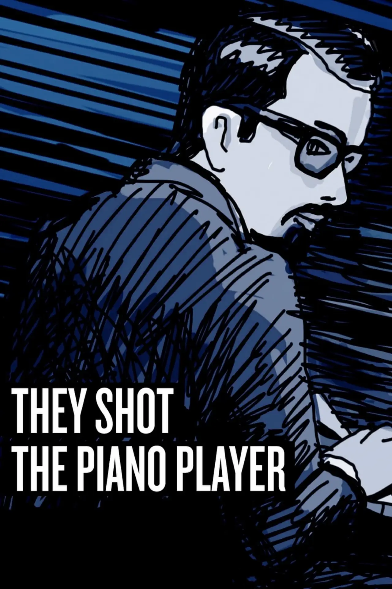 Plakat filmowy "They Shot the Piano Player"
