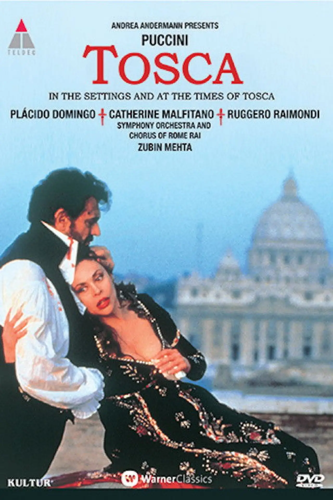 Plakat filmowy "Tosca"
