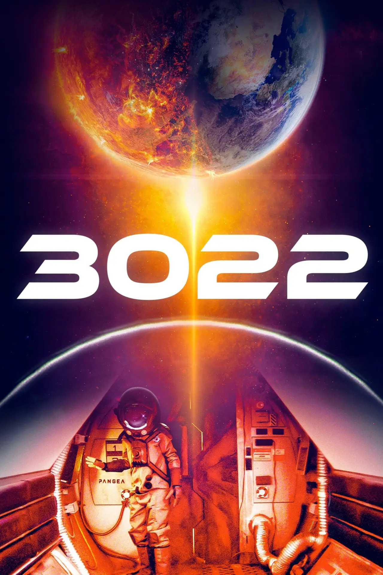 Plakat filmowy "3022"