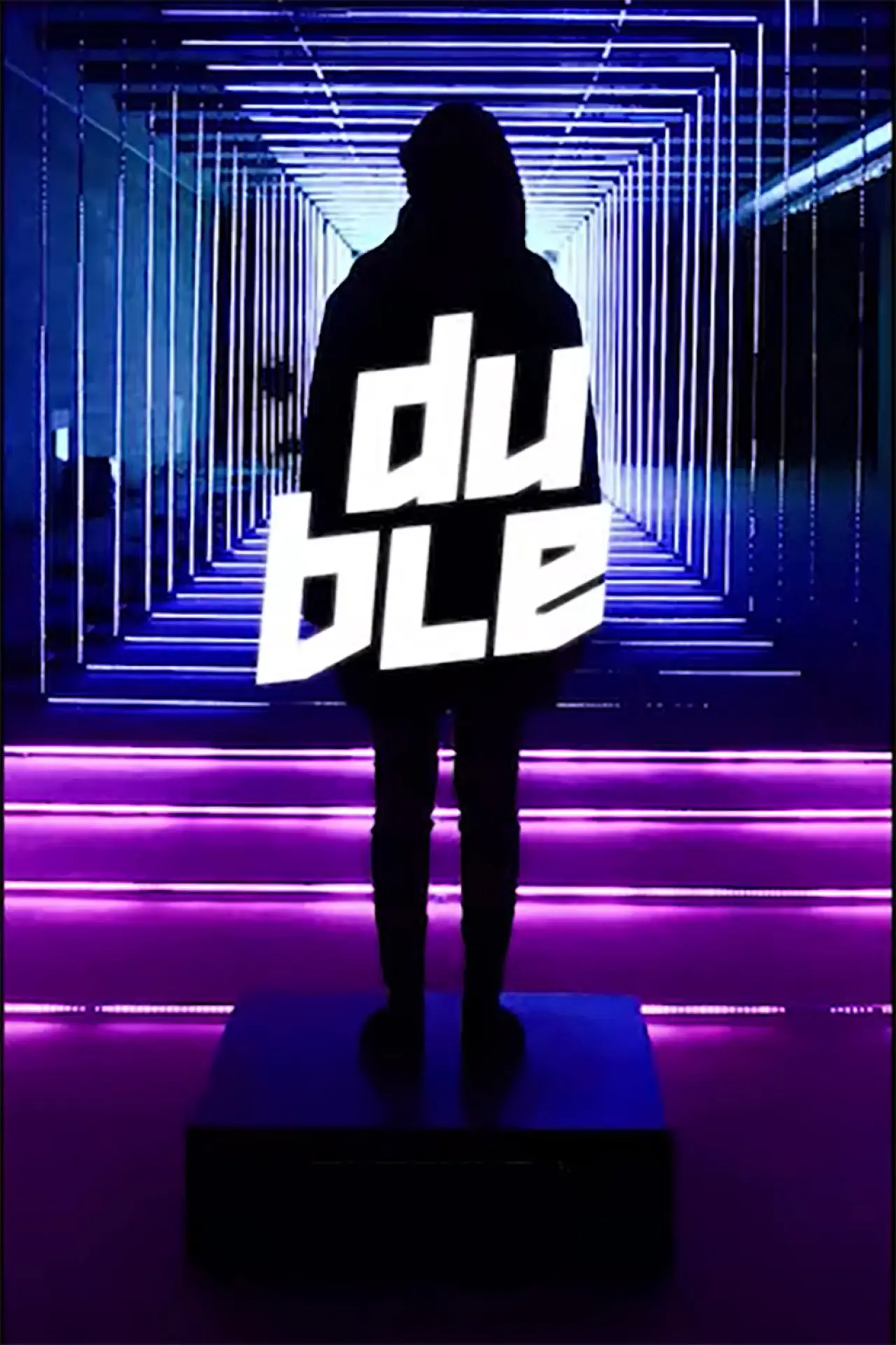 Plakat filmowy "Dublê"