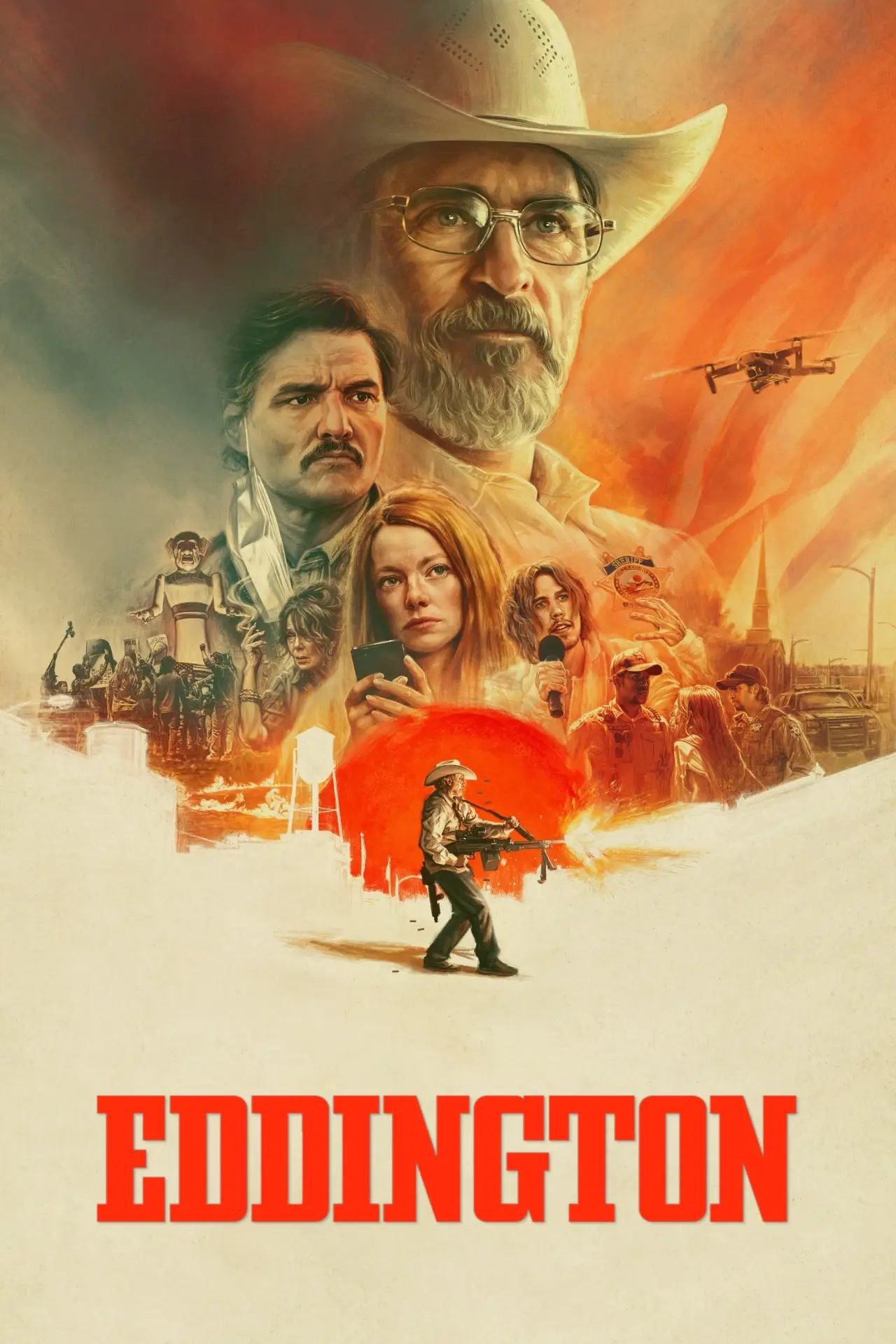 Plakat filmowy "Eddington"