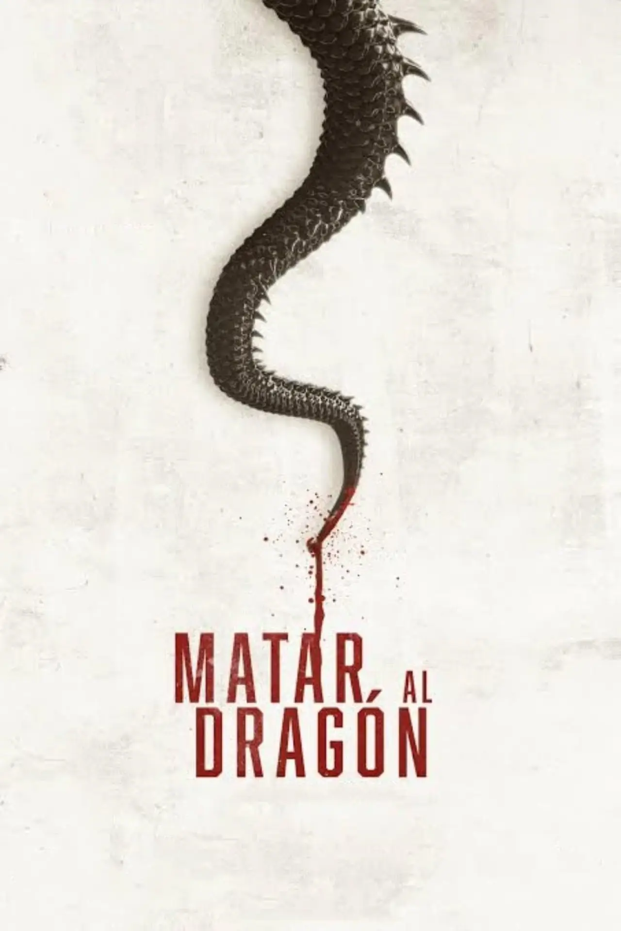 Plakat filmowy "Matar al dragón"
