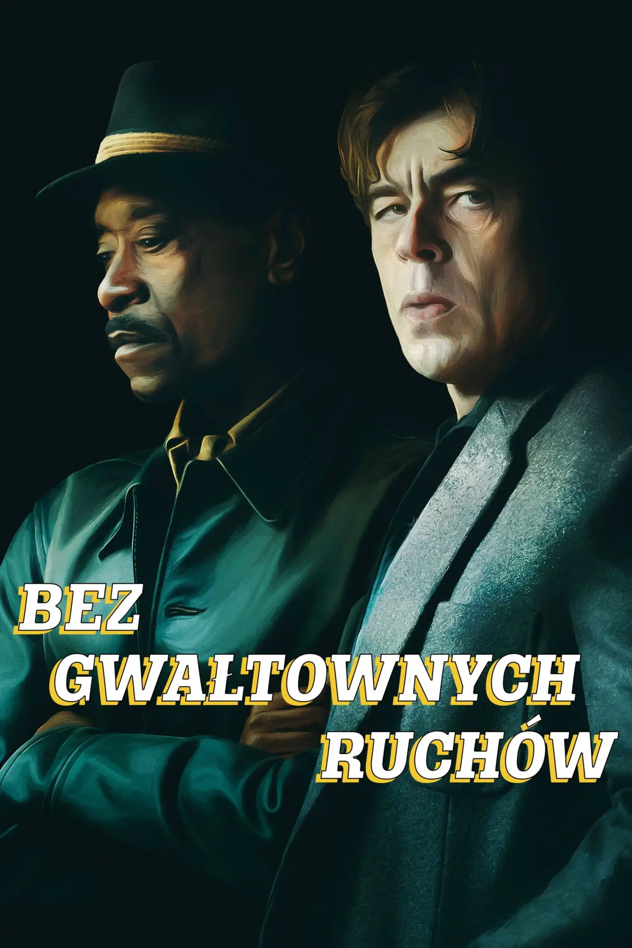 Plakat filmowy "Bez gwałtownych ruchów"
