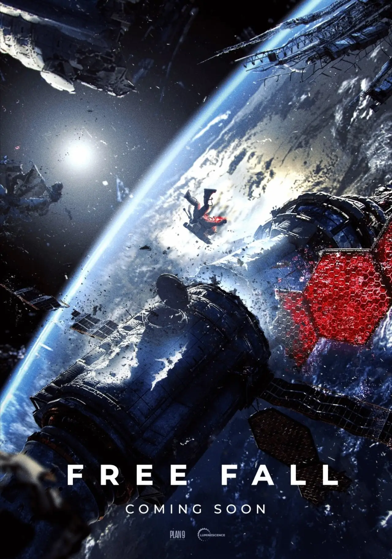 Plakat filmowy "Свободное падение"