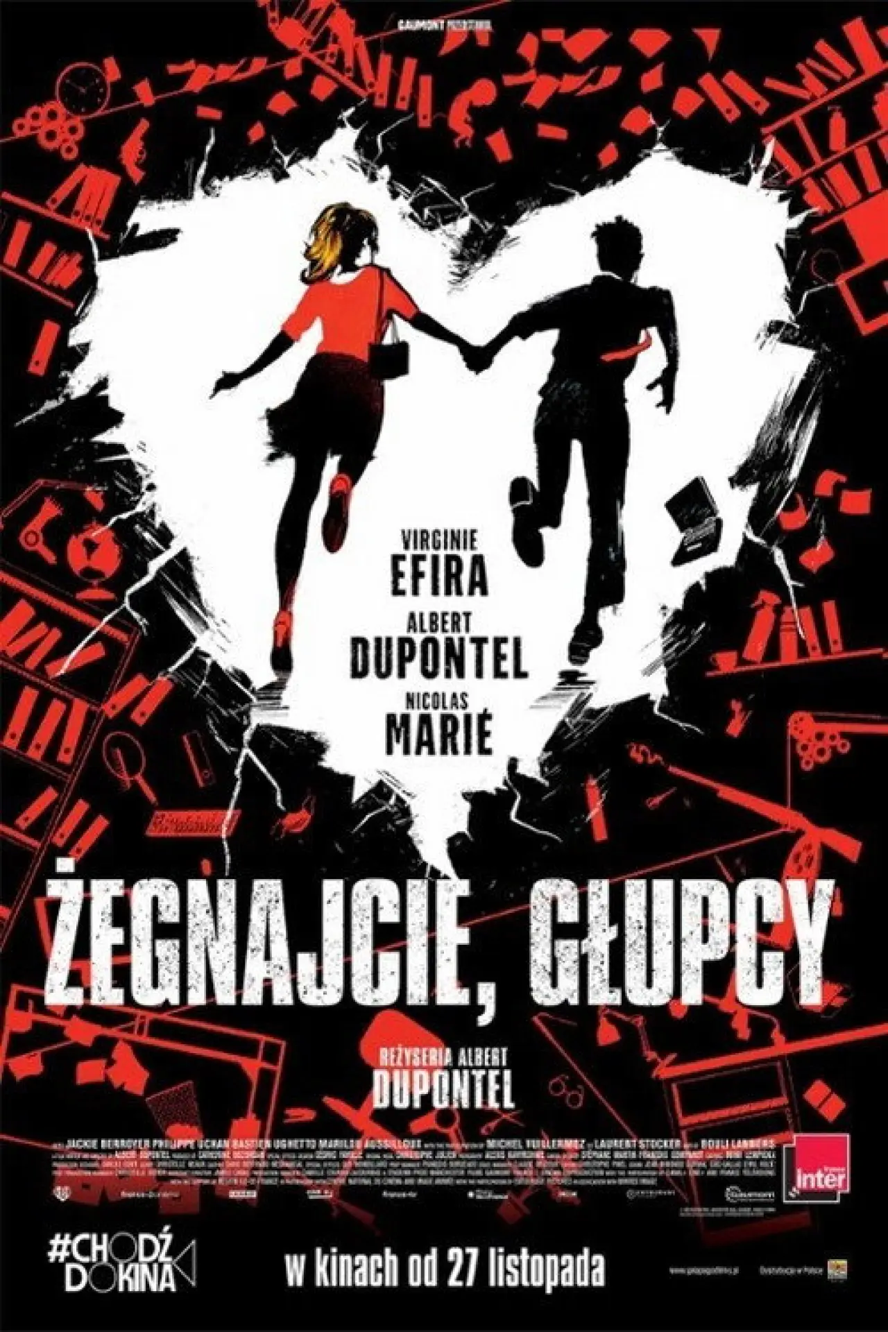 Plakat filmowy "Żegnajcie, Głupcy"