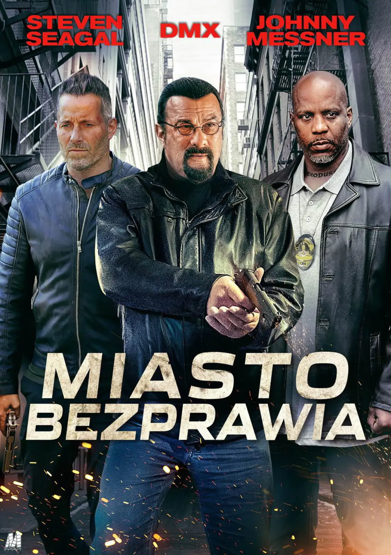 Plakat filmowy "Miasto bezprawia"