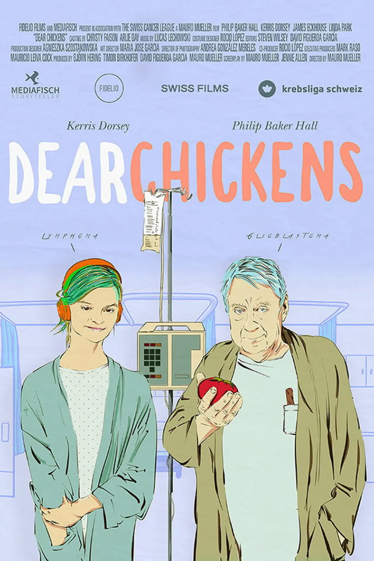 Plakat filmowy "Dear Chickens"
