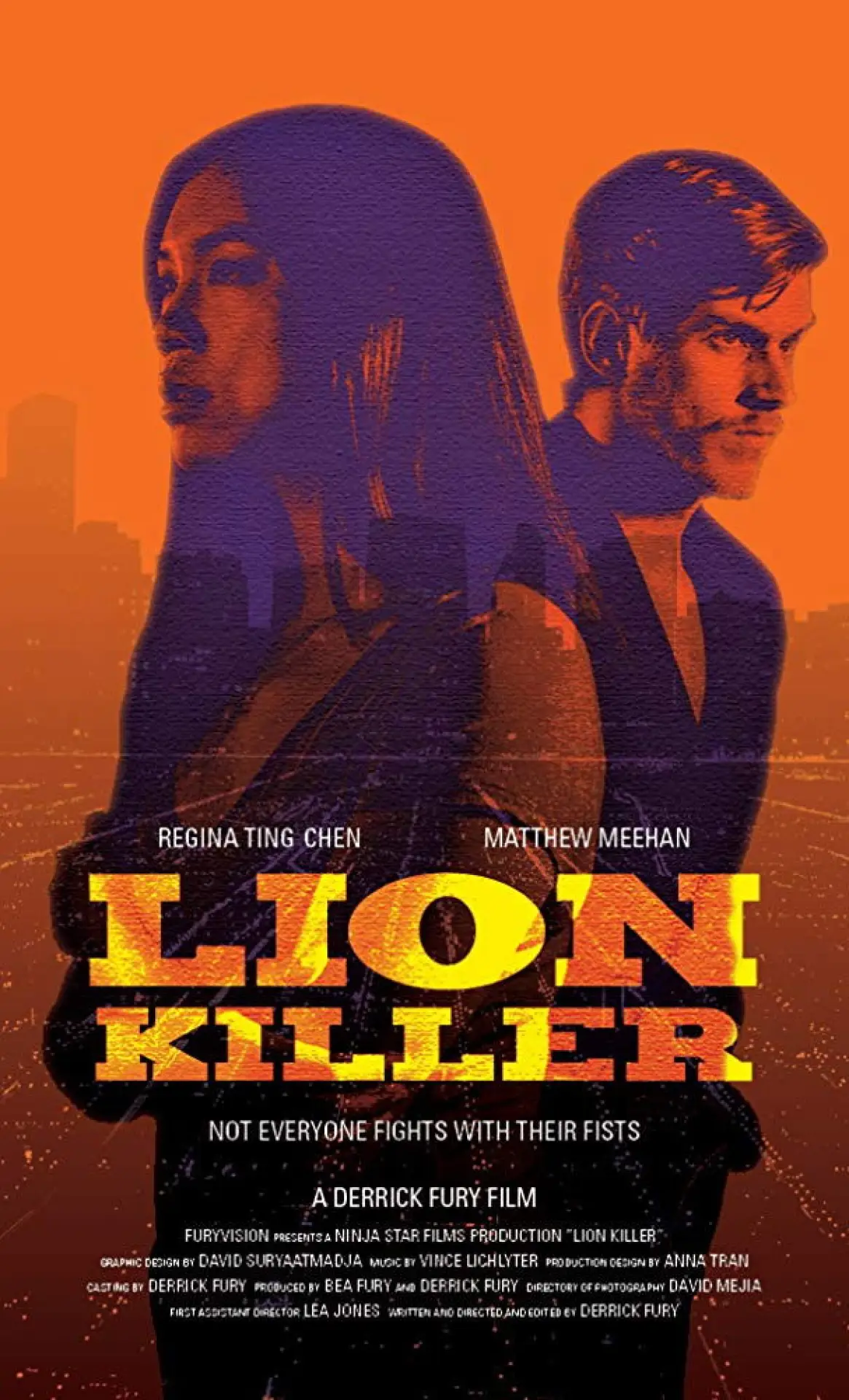 Plakat filmowy "Lion Killer"