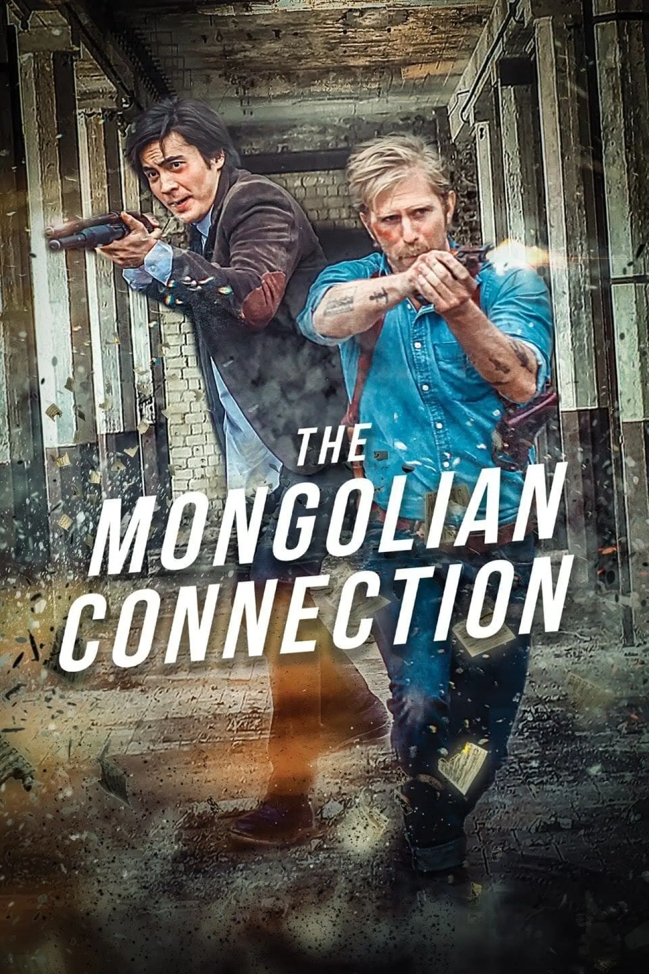 Plakat filmowy "Mongolski łącznik"