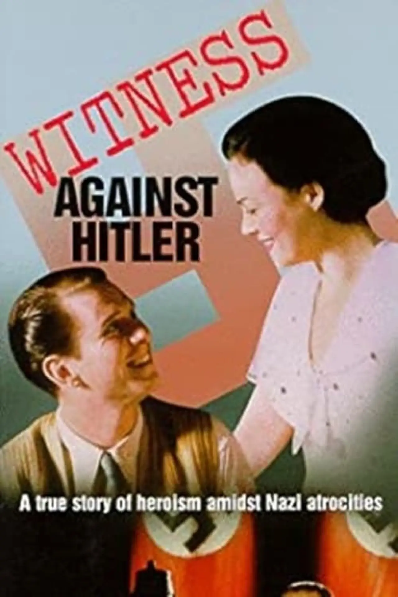 Plakat filmowy "Witness Against Hitler"