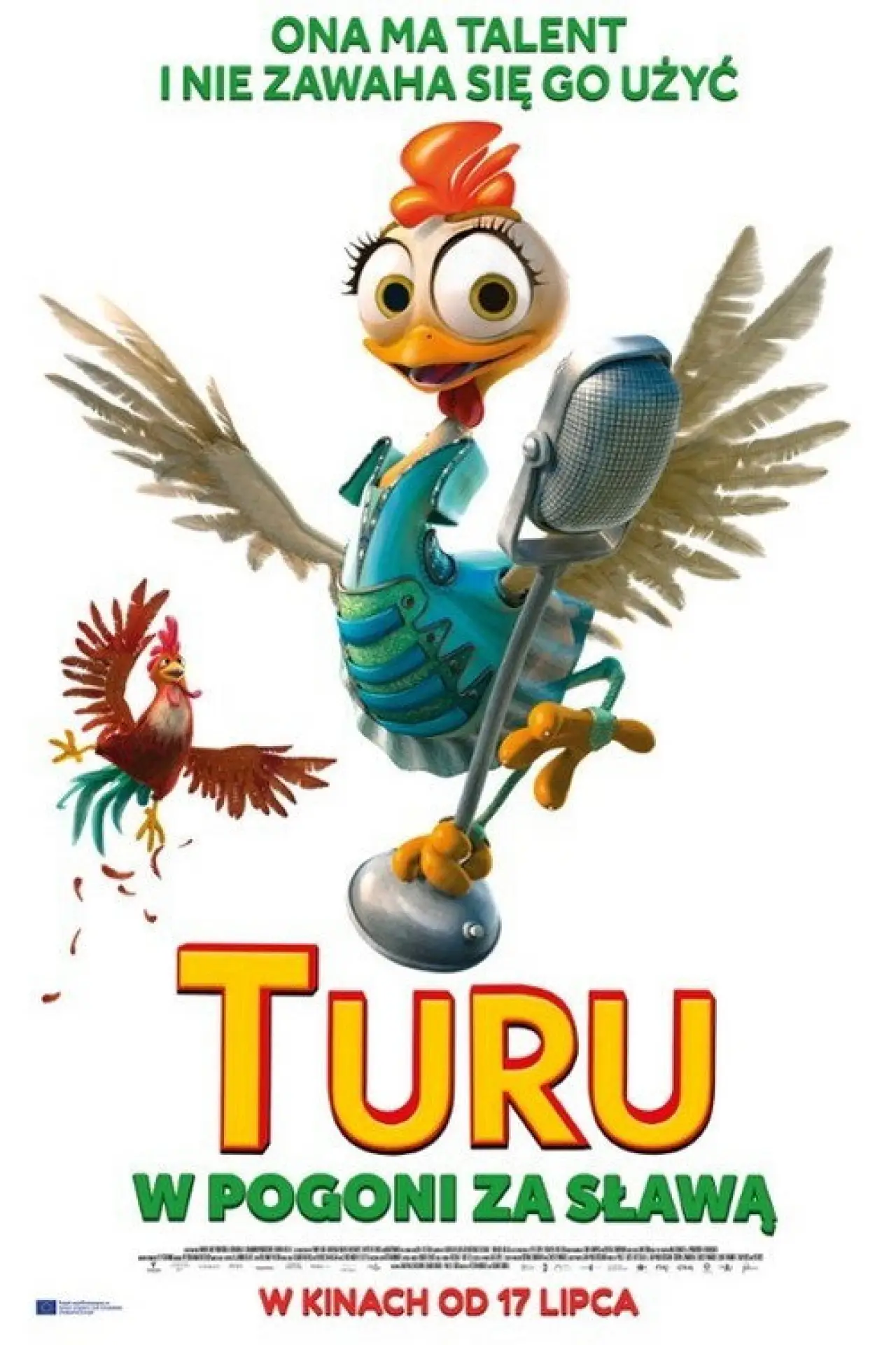 Plakat filmowy "Turu. W pogoni za sławą"