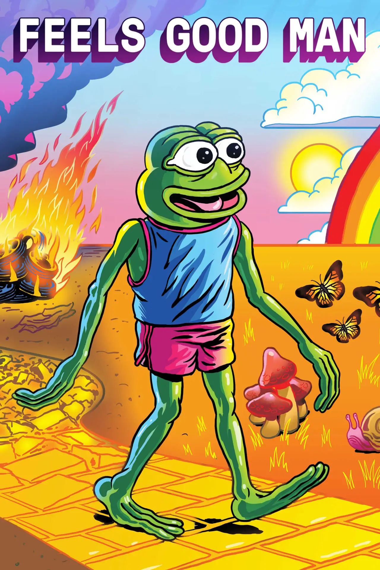Plakat filmowy "Feels Good Man"