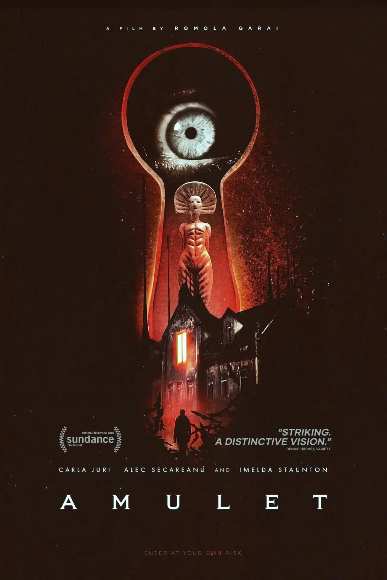 Plakat filmowy "Amulet"