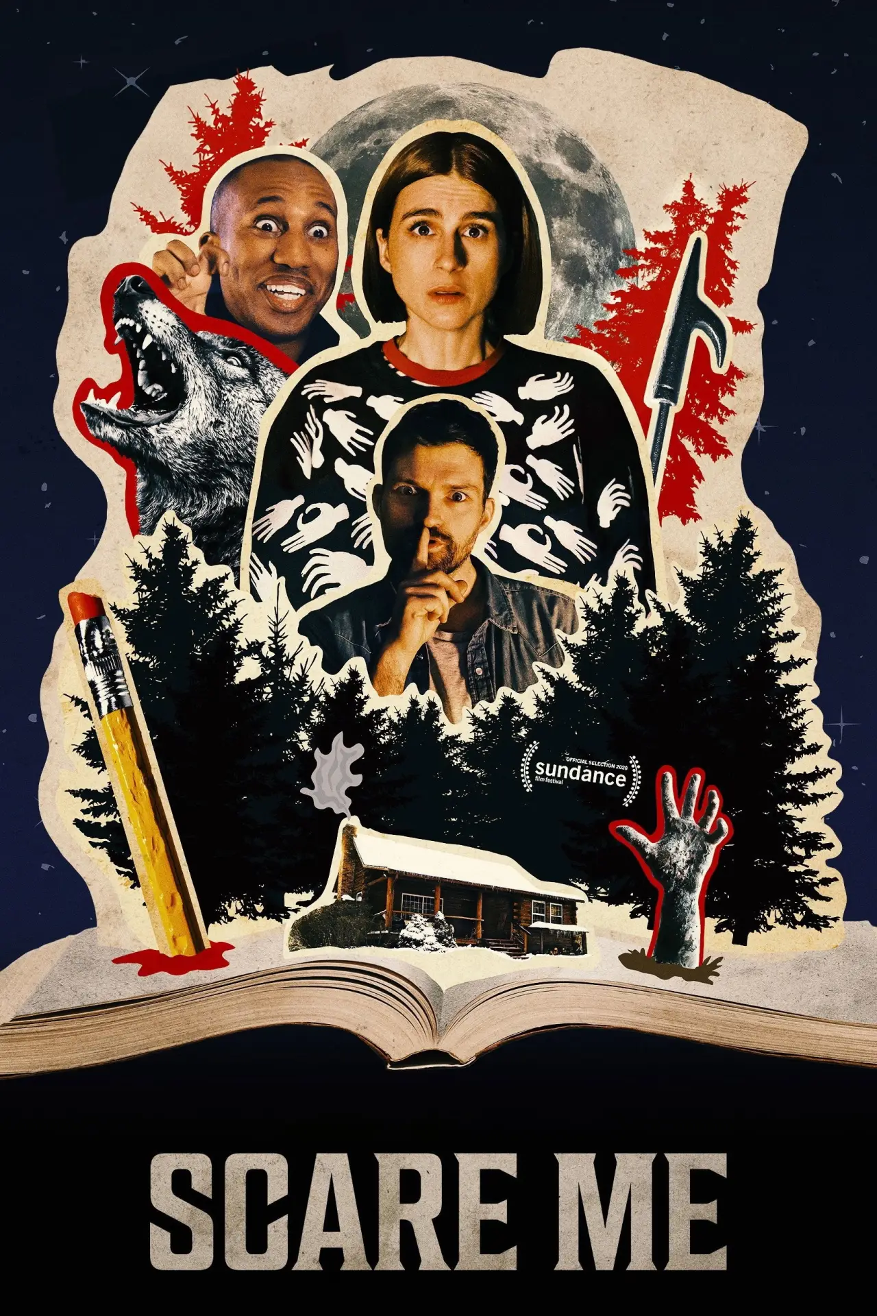 Plakat filmowy "Scare Me"