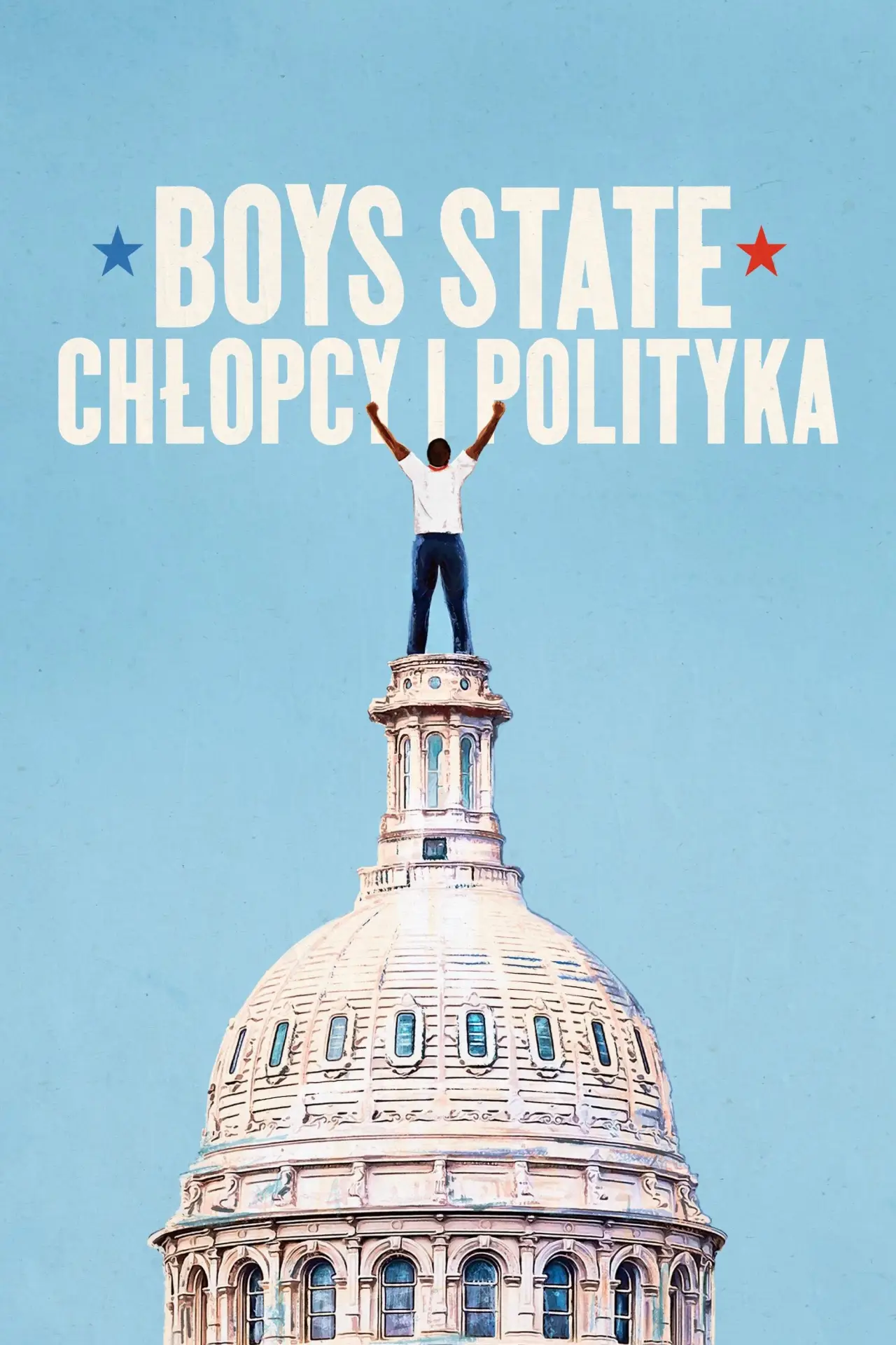Plakat filmowy "Boys State: chłopcy i polityka"