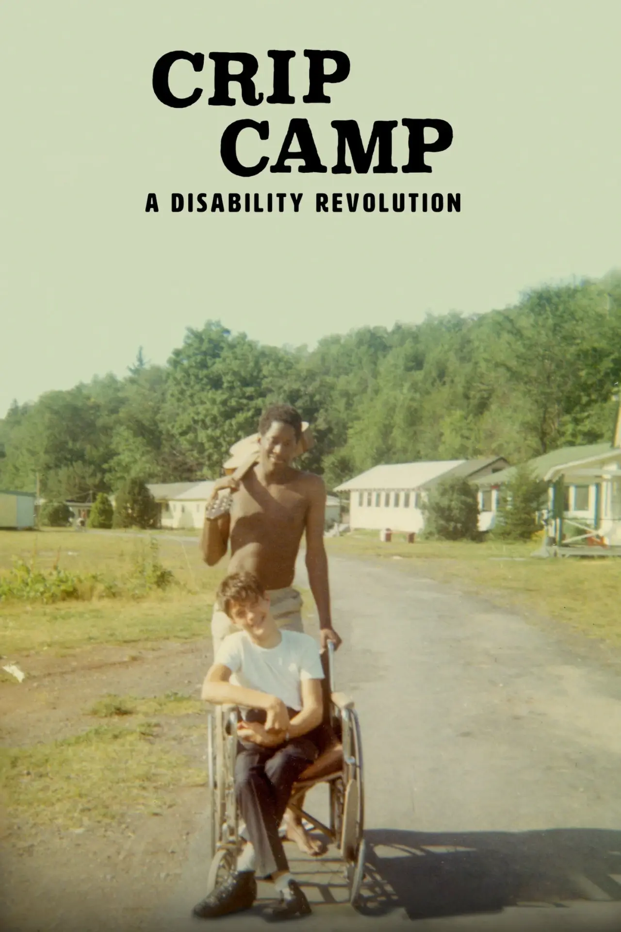 Plakat filmowy "Crip Camp: A Disability Revolution"