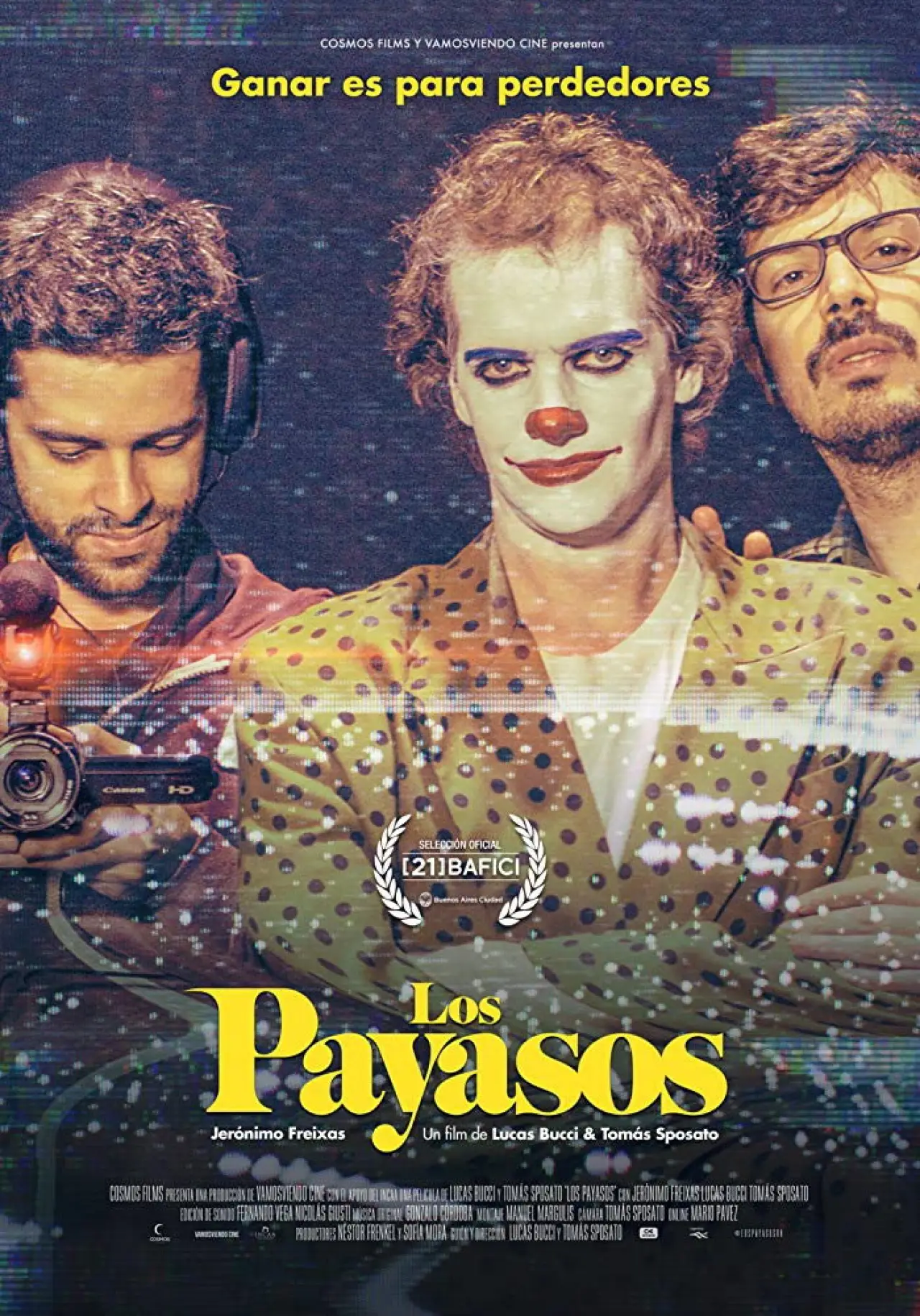 Plakat filmowy "Los payasos"