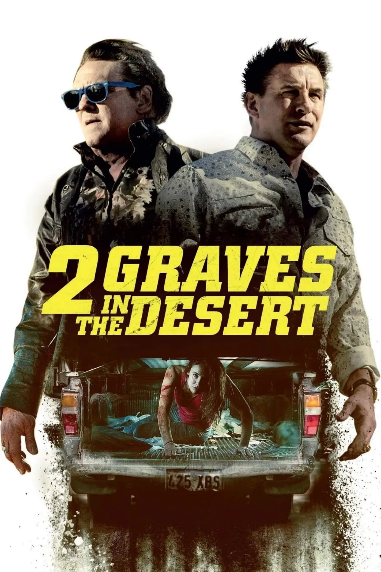 Plakat filmowy "2 Graves in the Desert"