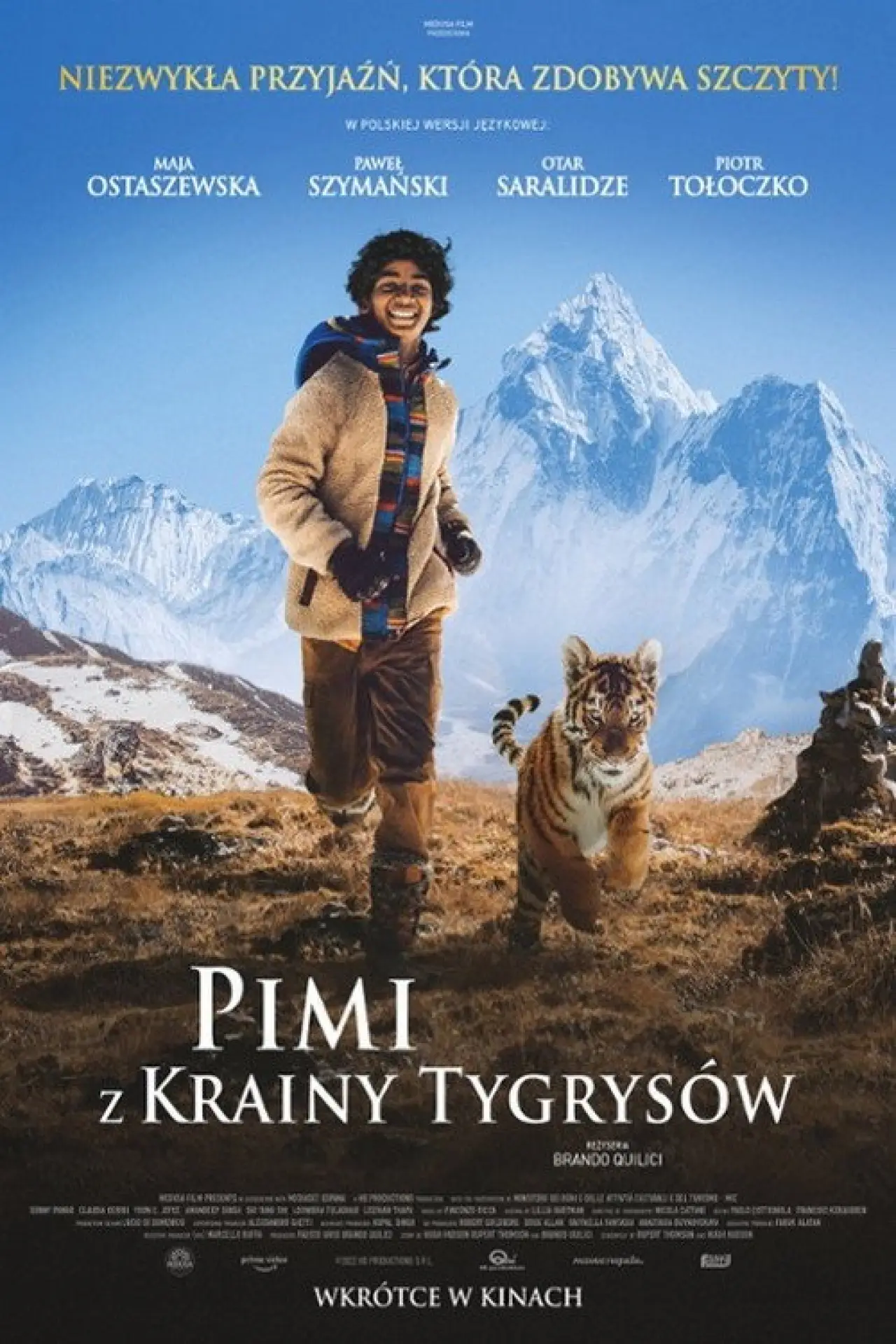 Plakat filmowy "Pimi z Krainy Tygrysów"