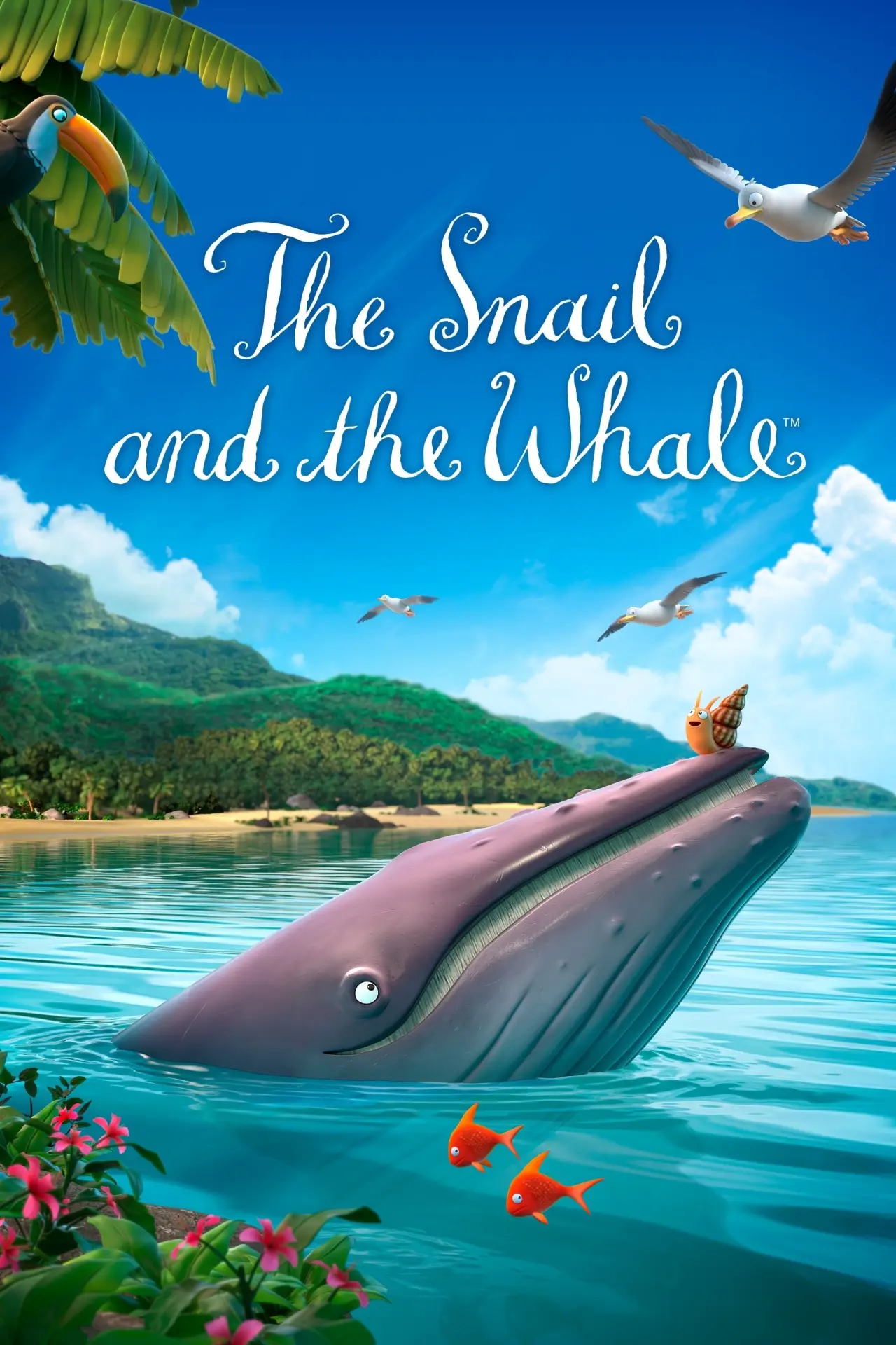 Plakat filmowy "The Snail and the Whale"