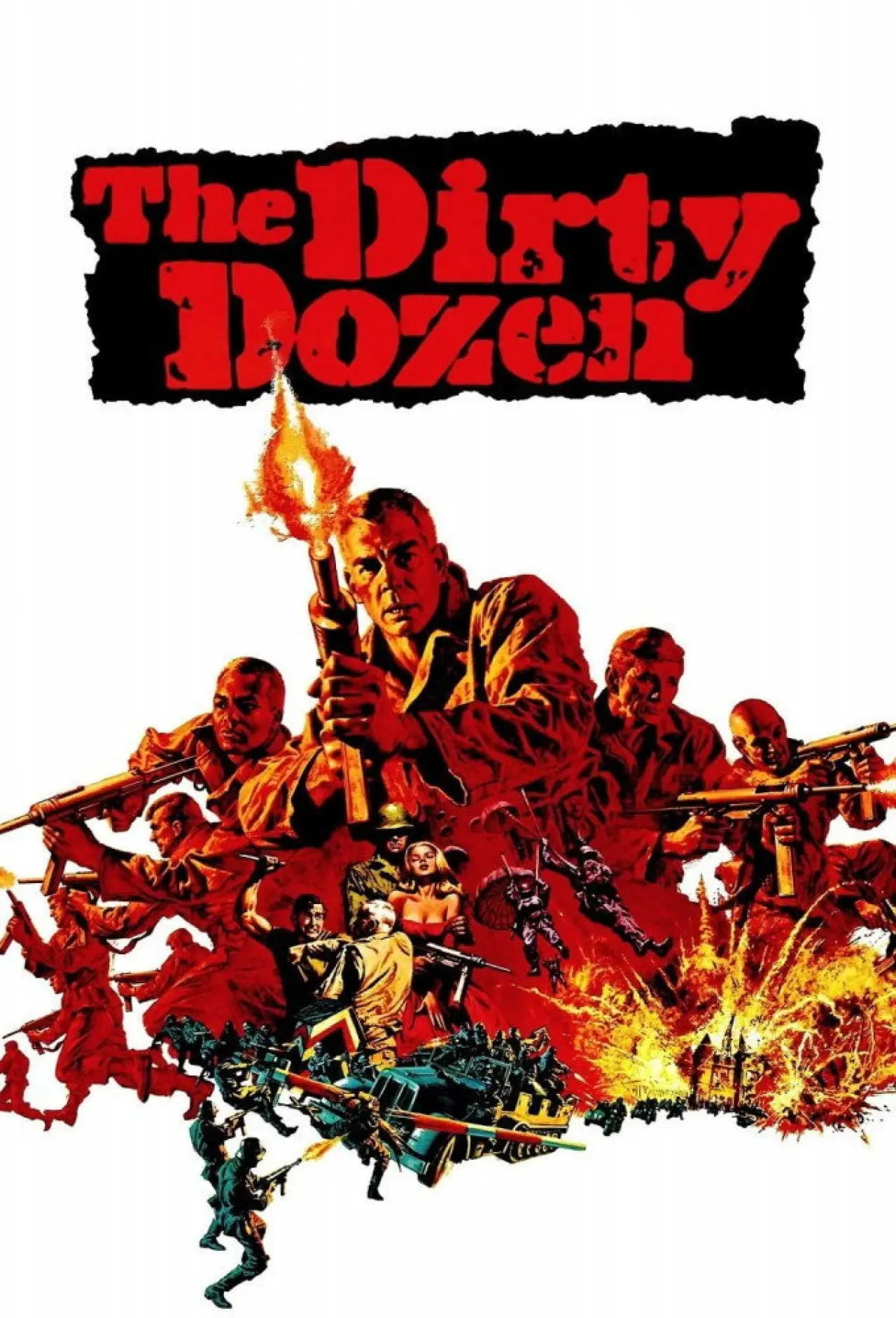 Plakat filmowy "The Dirty Dozen"