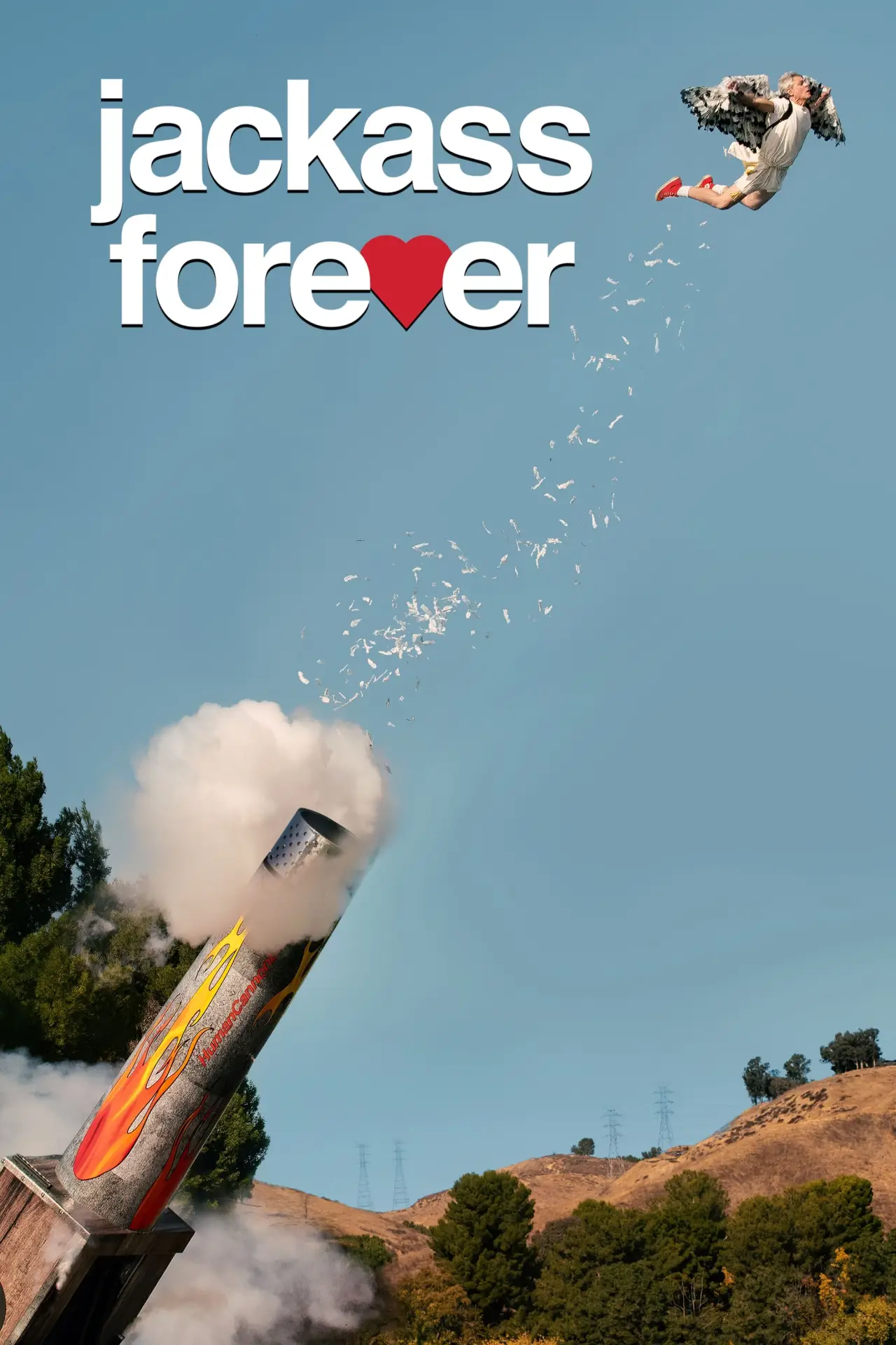 Plakat filmowy "Jackass Forever"