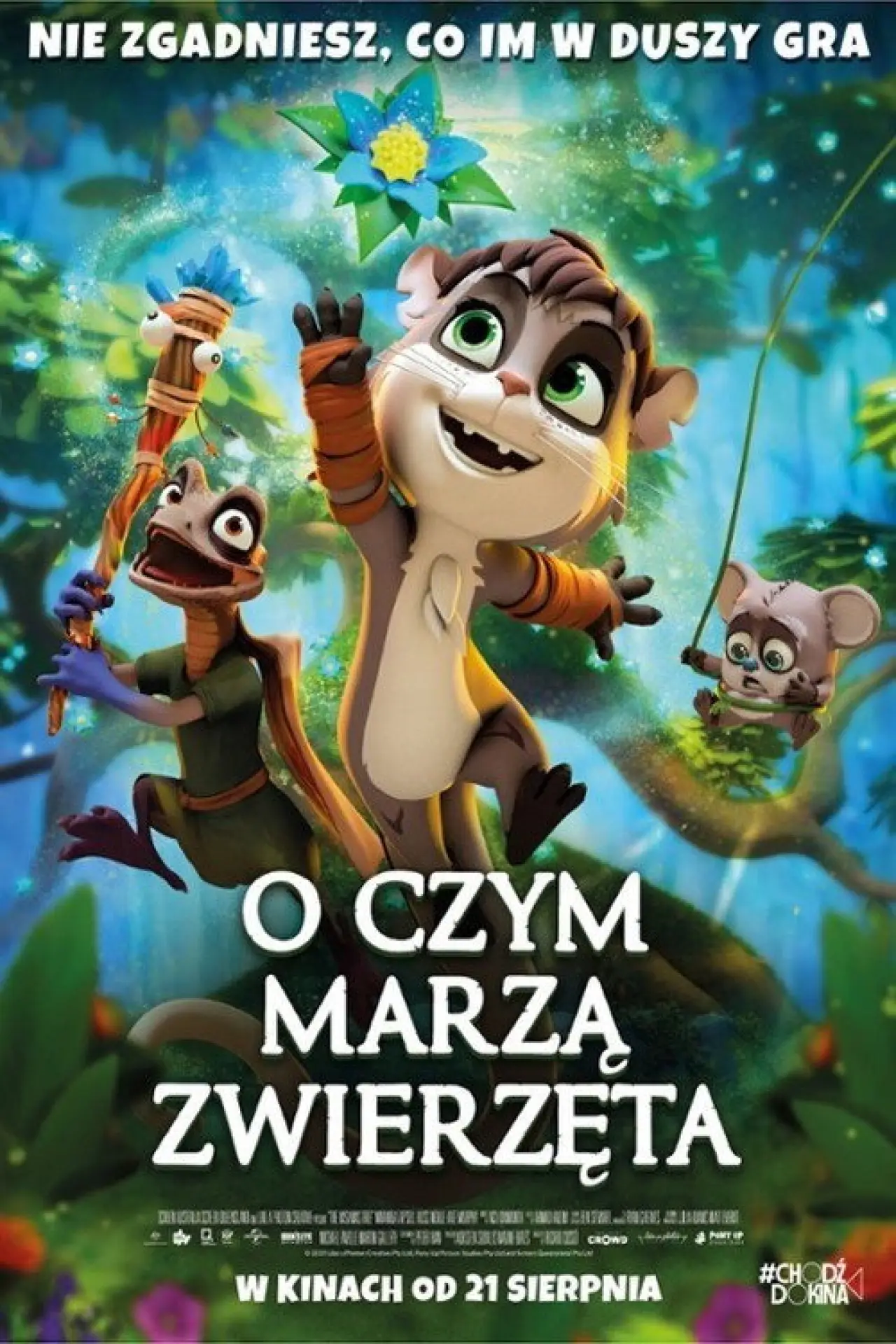 Plakat filmowy "O czym marzą zwierzęta"
