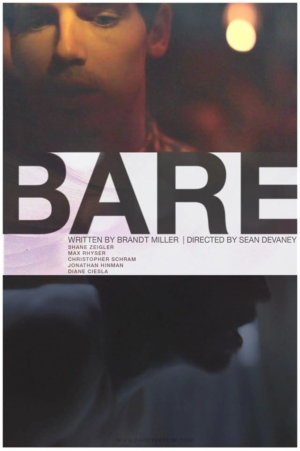 Plakat filmowy "Bare"