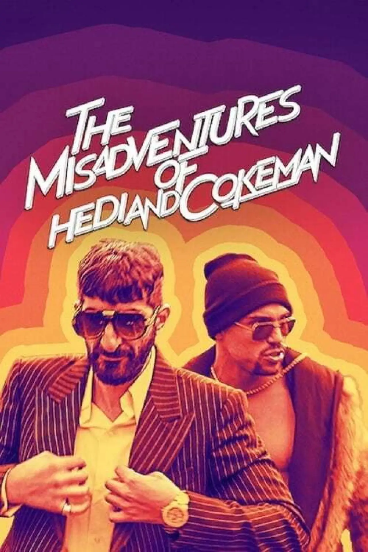 Plakat filmowy "Narkoprzygody Hediego i Cokemana"
