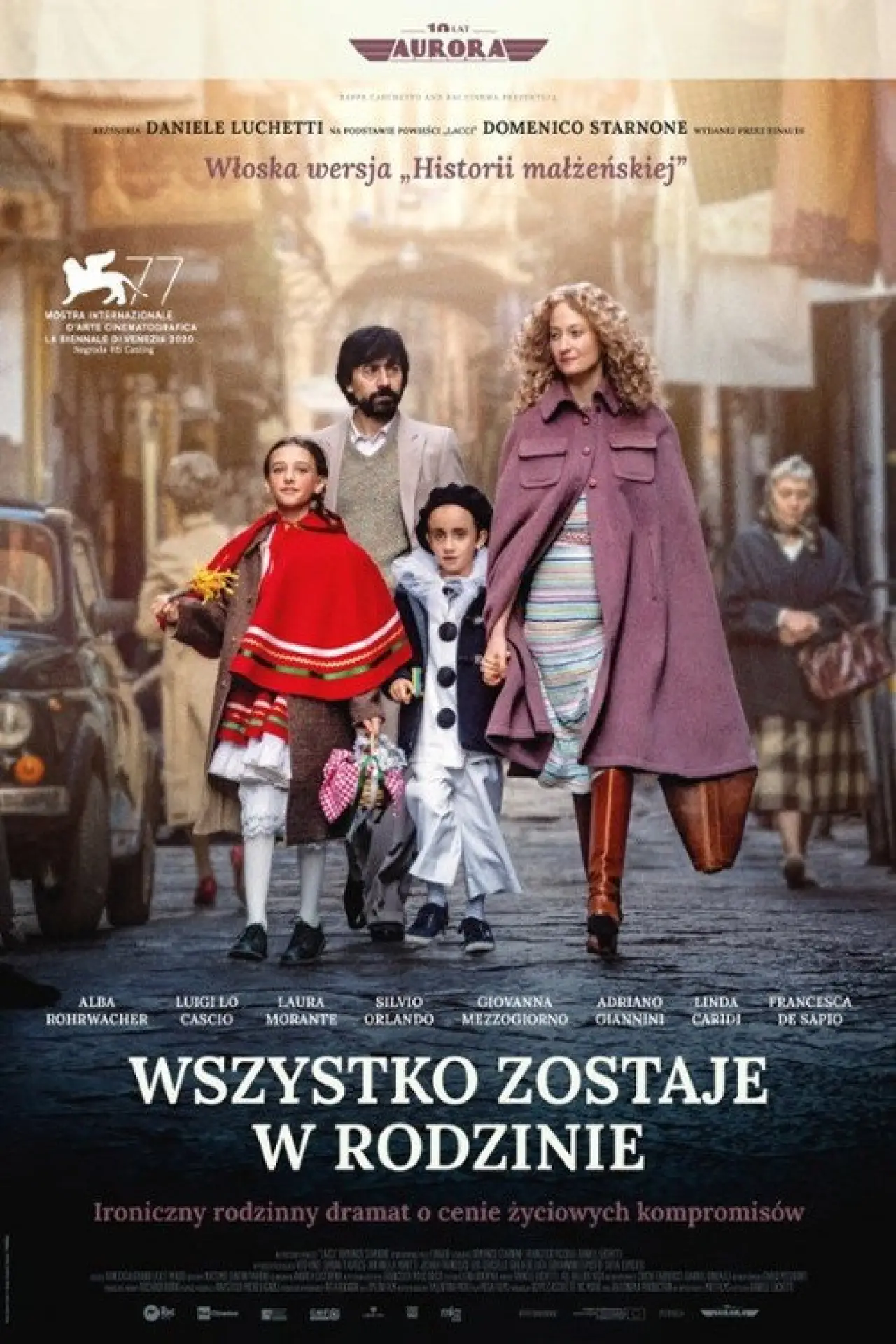 Plakat filmowy "Wszystko zostaje w rodzinie"