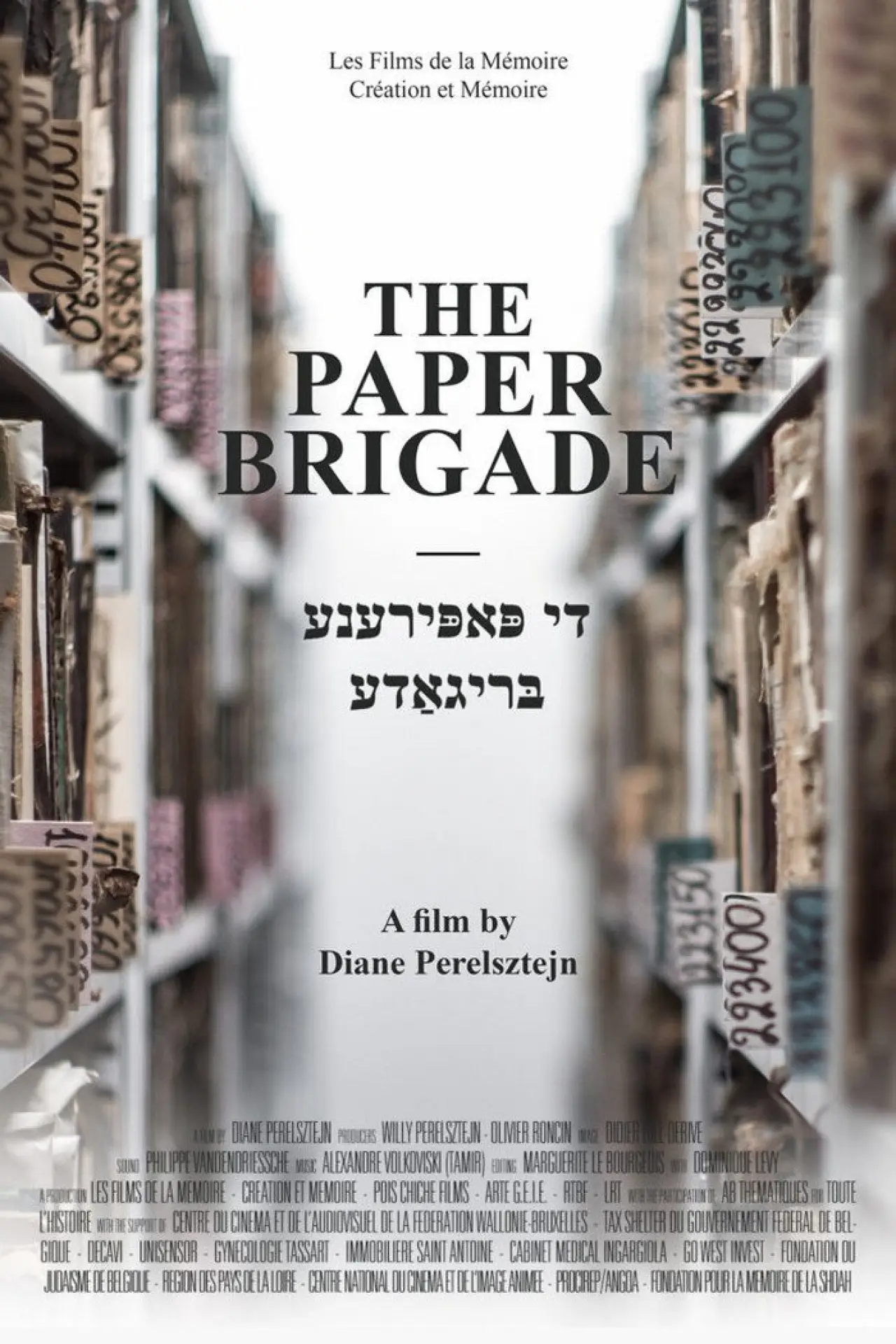 Plakat filmowy "La Brigade des papiers"