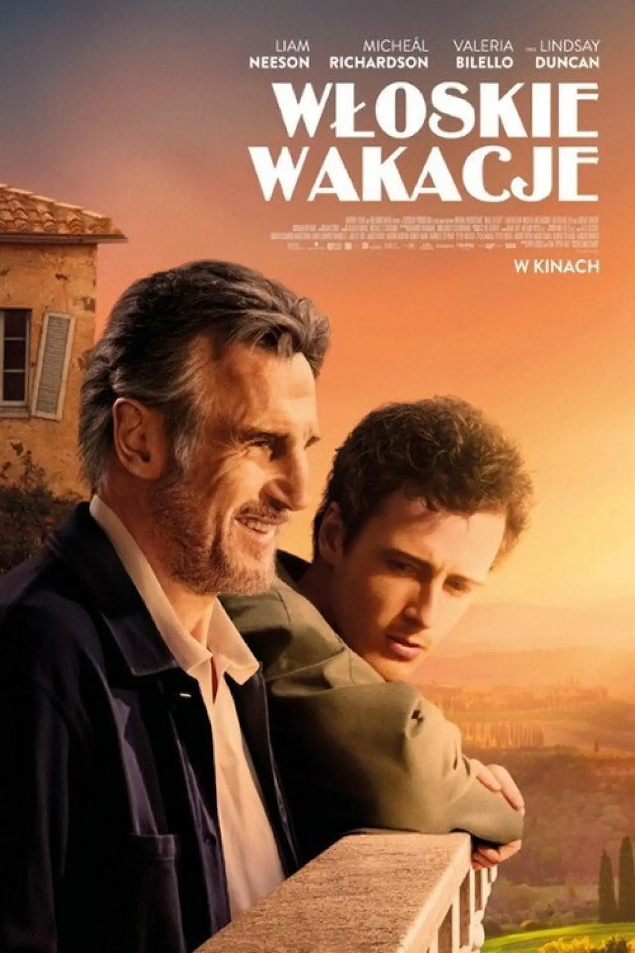 Plakat filmowy "Włoskie wakacje"