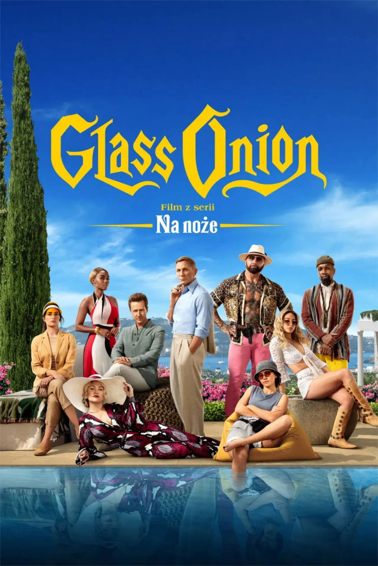 Plakat filmowy "Glass Onion: Film z serii „Na noże”"