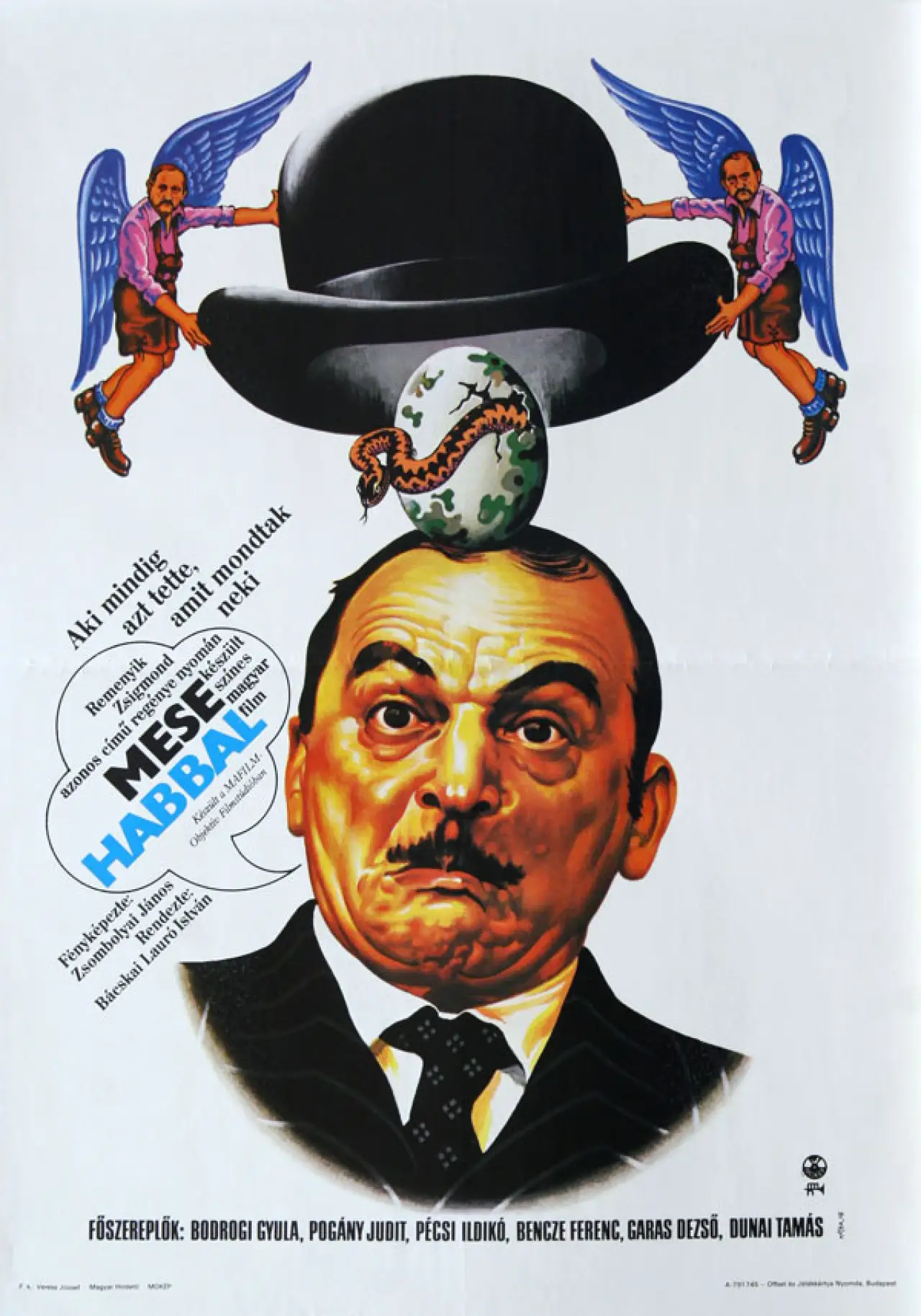 Plakat filmowy "Mese habbal"