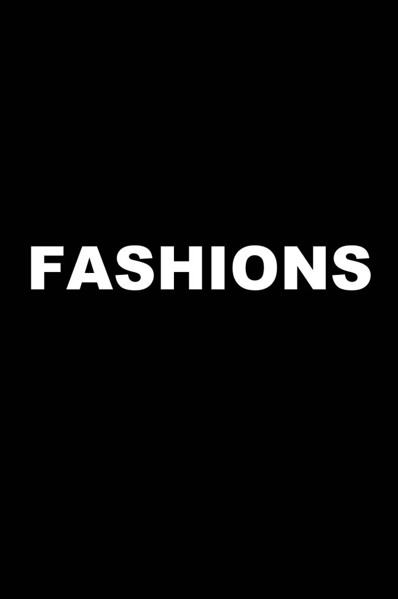 Plakat filmowy "Fashions"