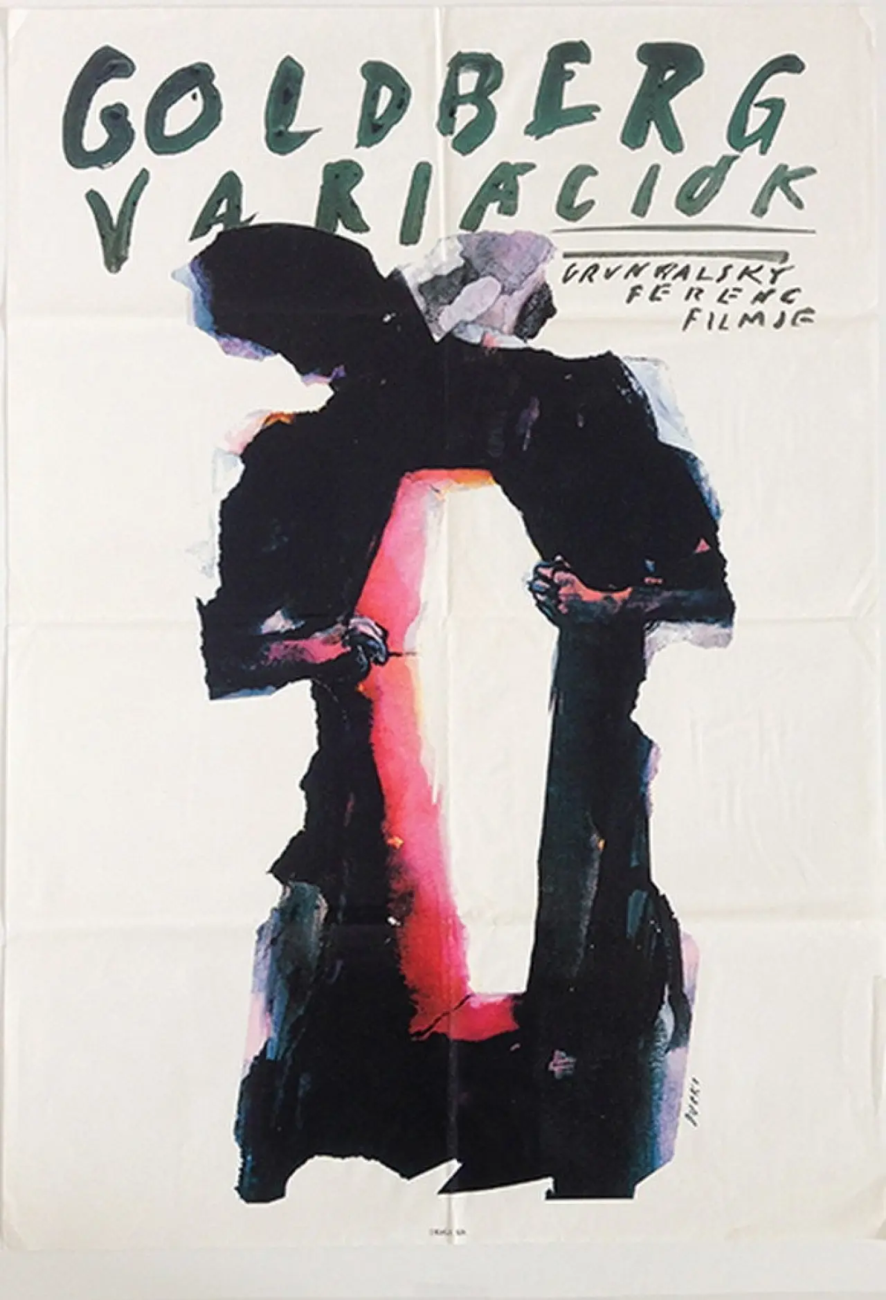 Plakat filmowy "Goldberg variációk"
