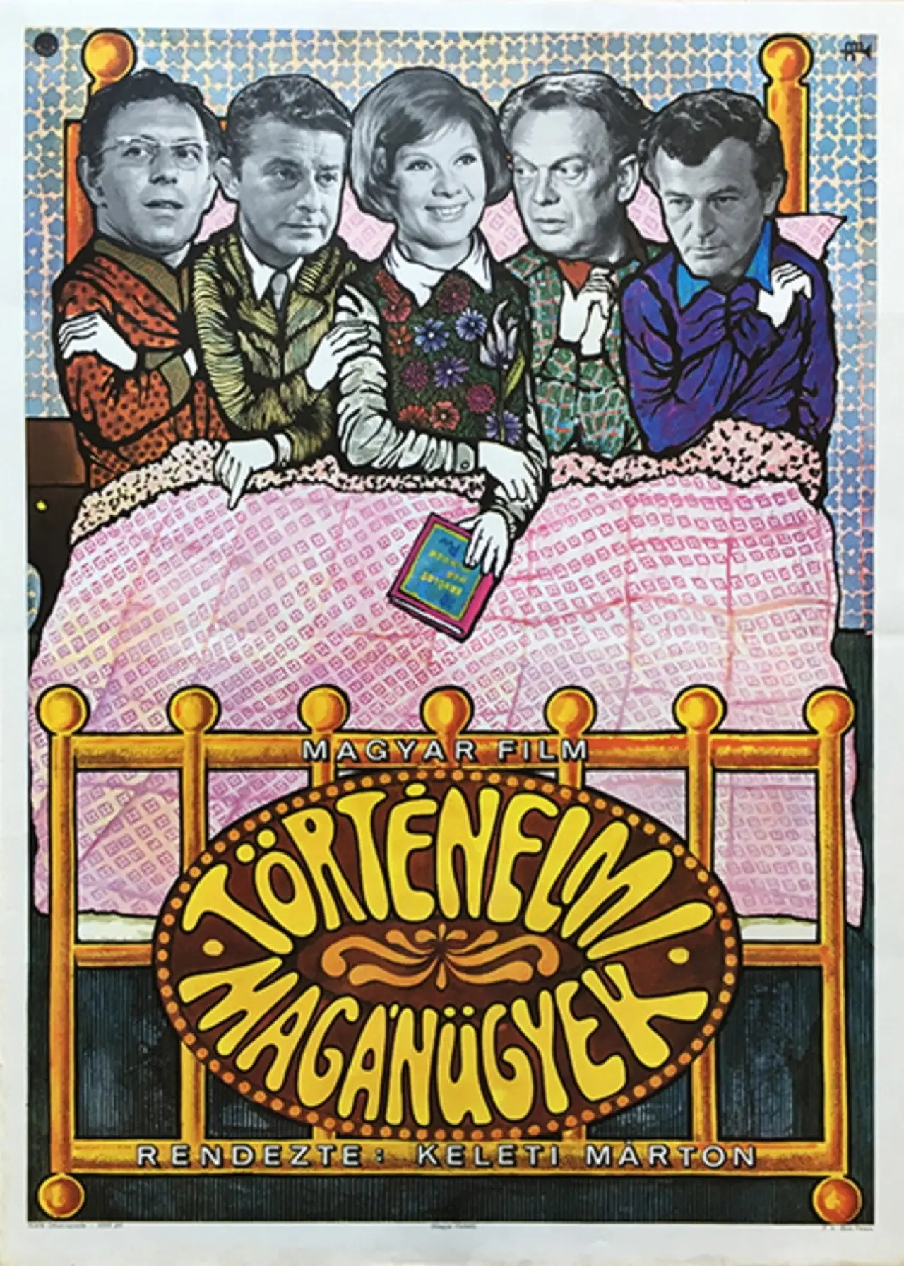 Plakat filmowy "Történelmi magánügyek"