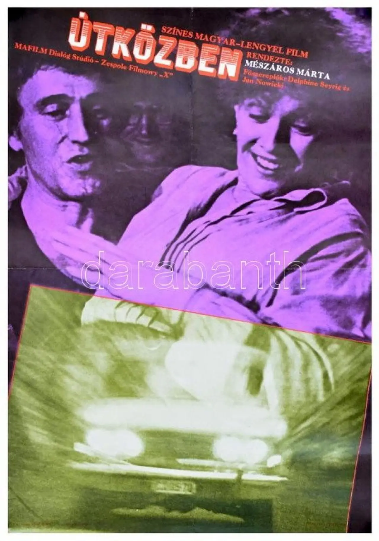 Plakat filmowy "Útközben"
