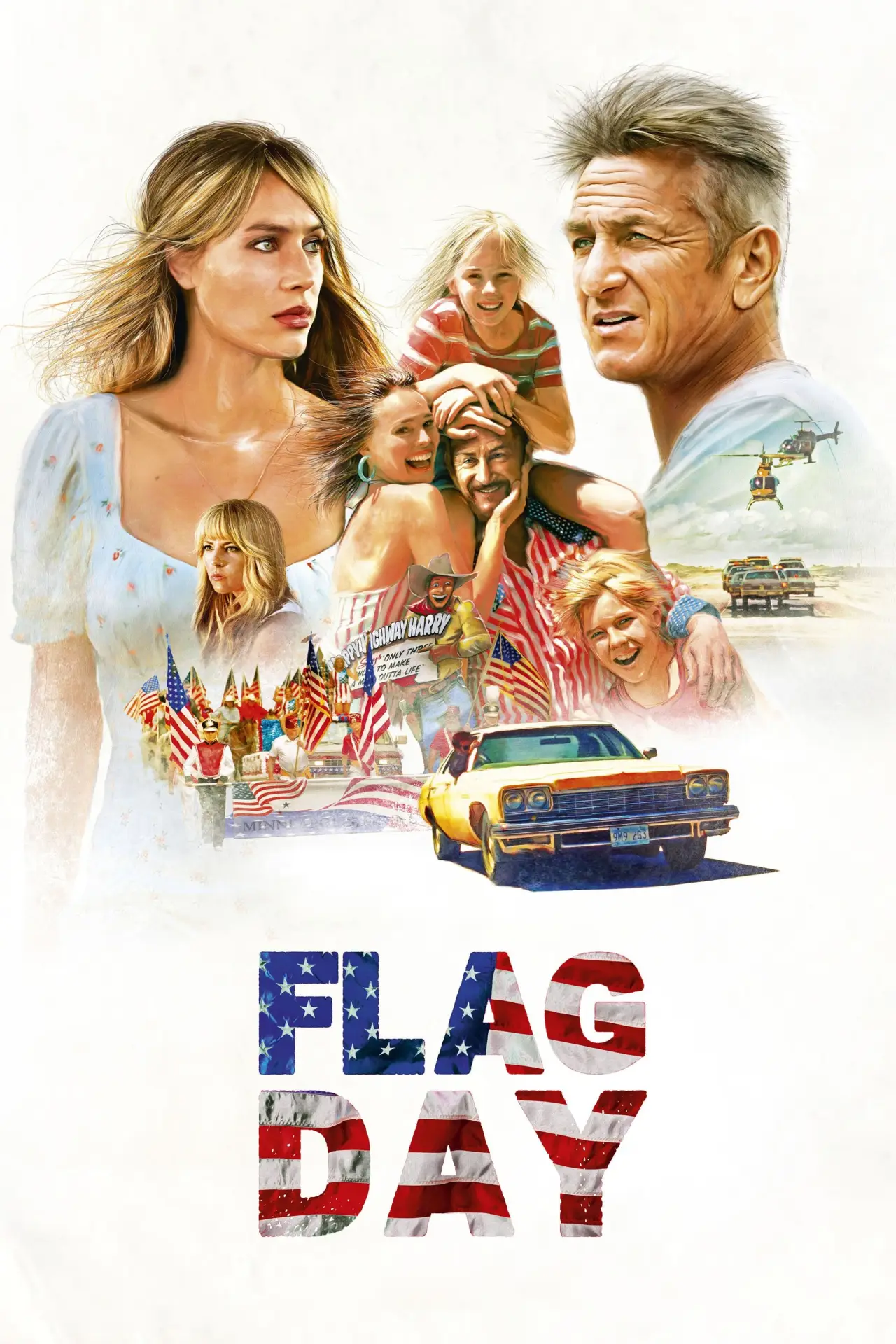 Plakat filmowy "Dzień flagi"