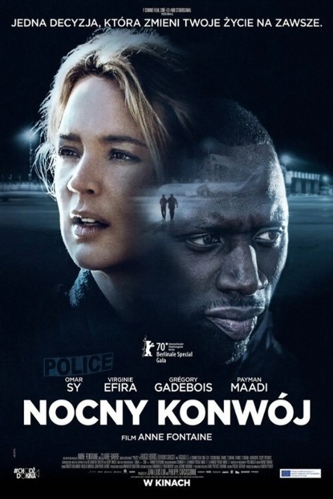 Plakat filmowy "Nocny konwój"