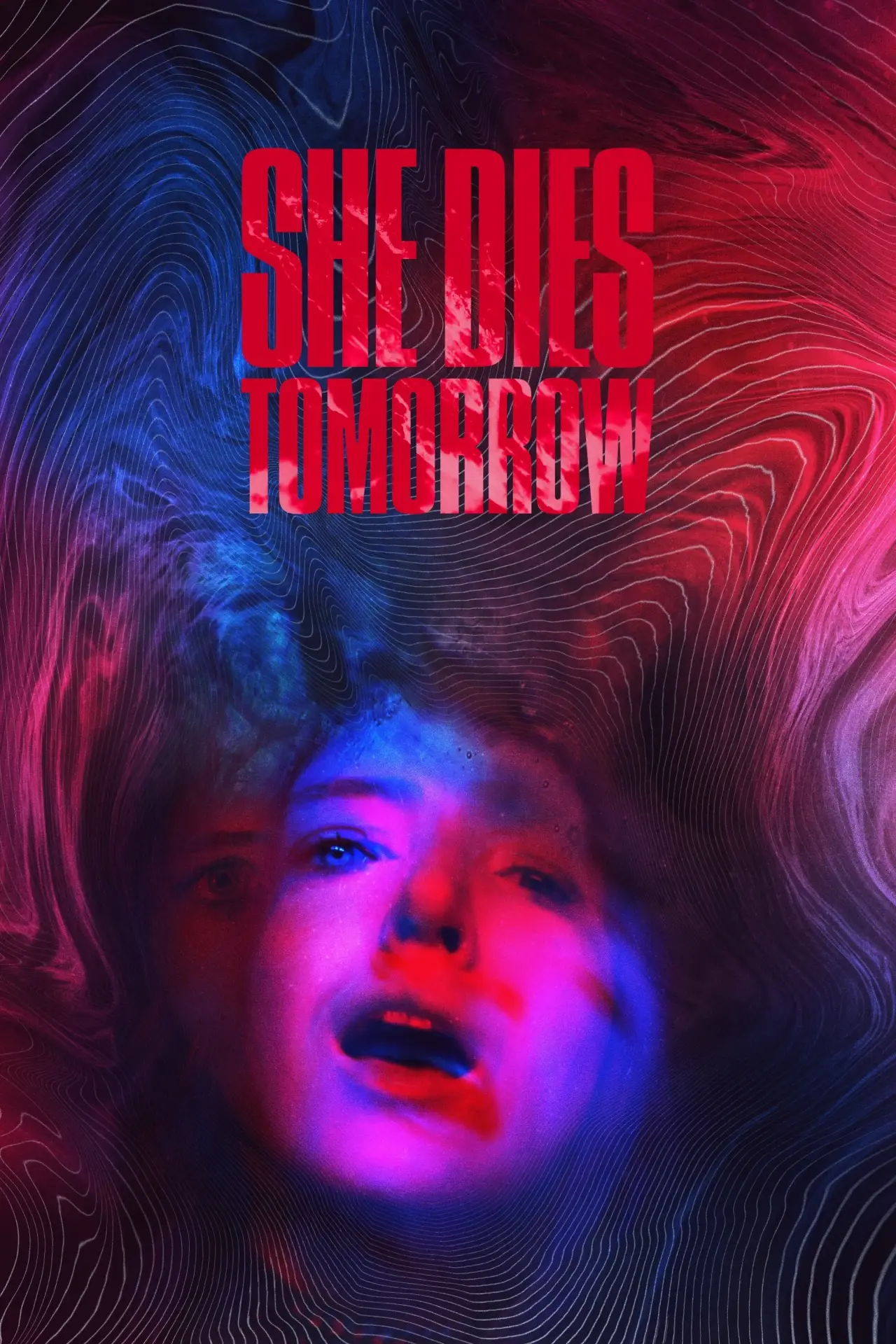 Plakat filmowy "Ona jutro umrze"