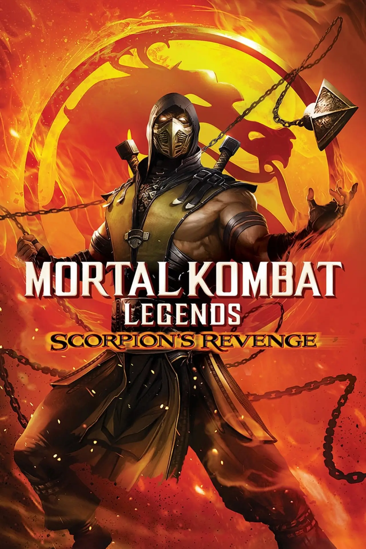 Plakat filmowy "Mortal Kombat Legends: Scorpion