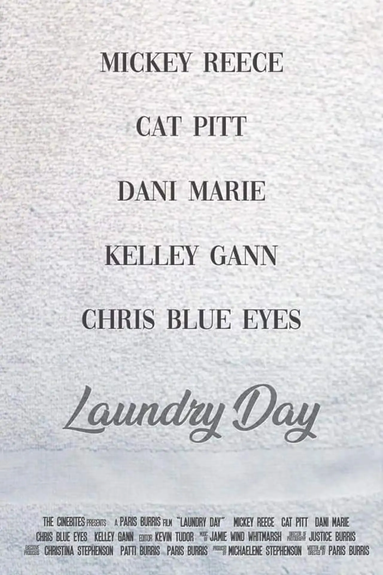 Plakat filmowy "Laundry Day"