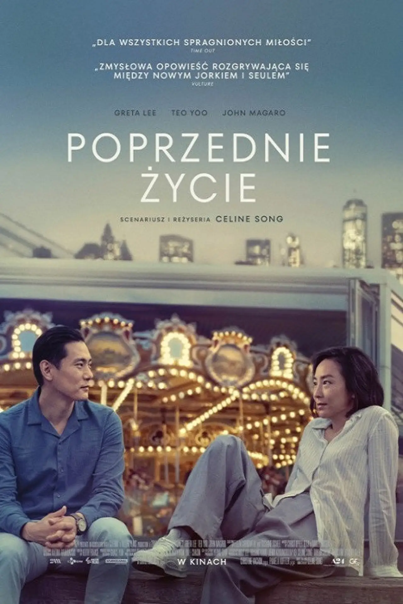Plakat filmowy "Poprzednie życie"