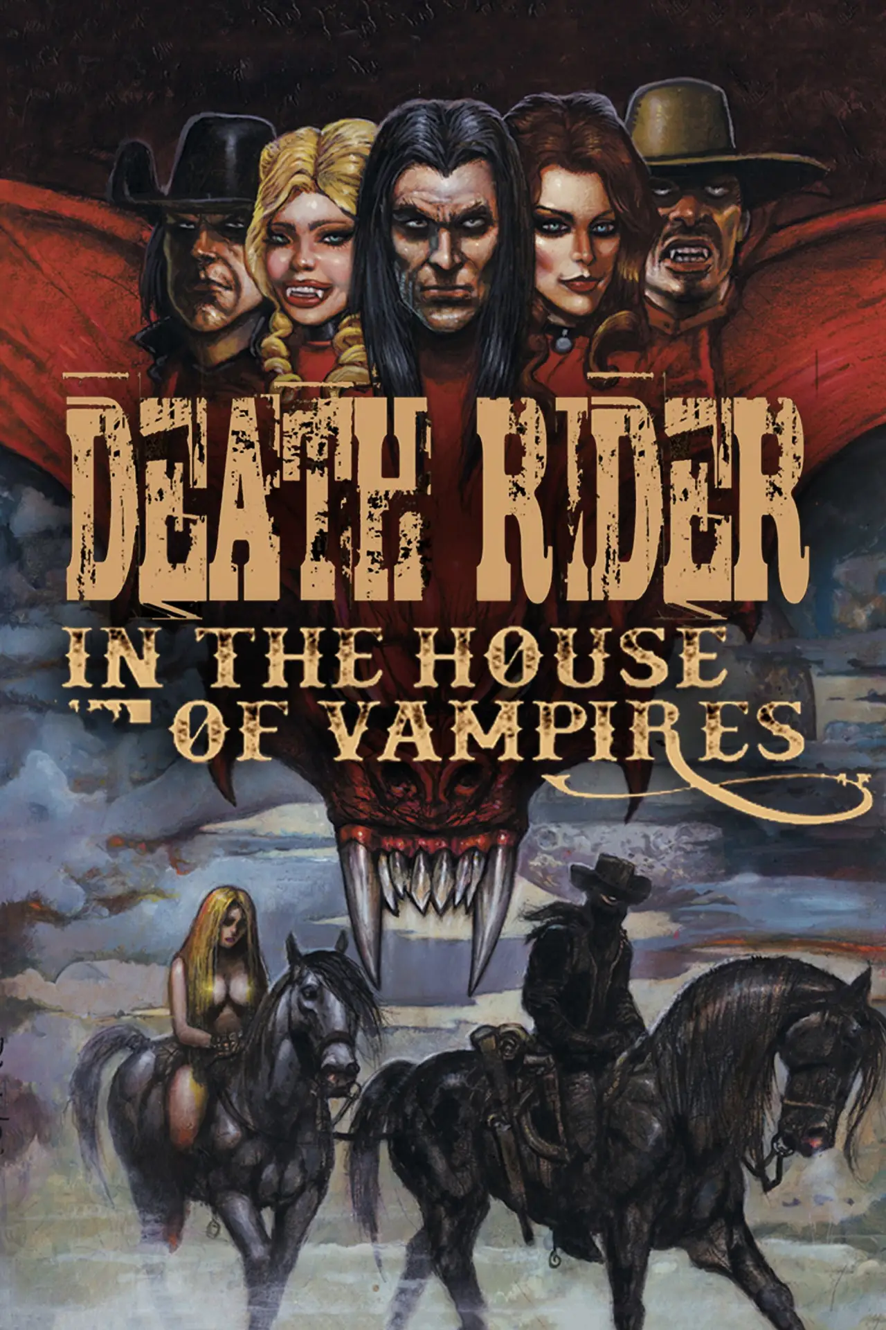 Plakat filmowy "Death Rider in the House of Vampires"
