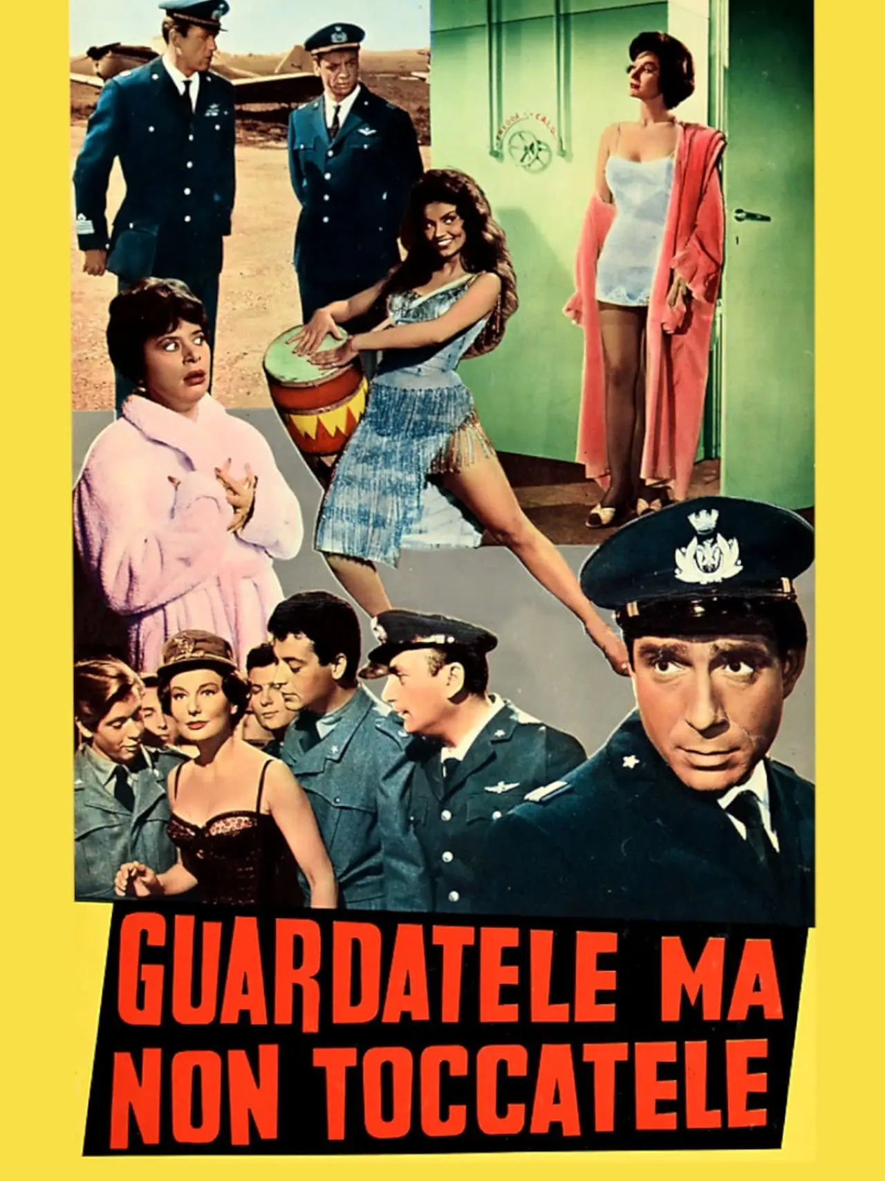 Plakat filmowy "Guardatele ma non toccatele"